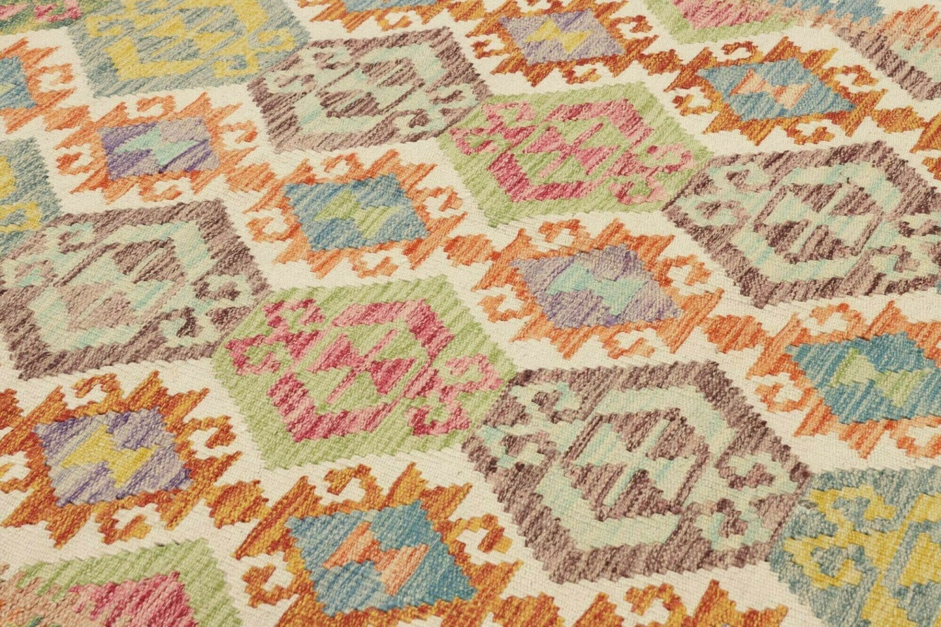 Kilim Pakistani Rug 123 × 179 cm, Wool, hand-woven
