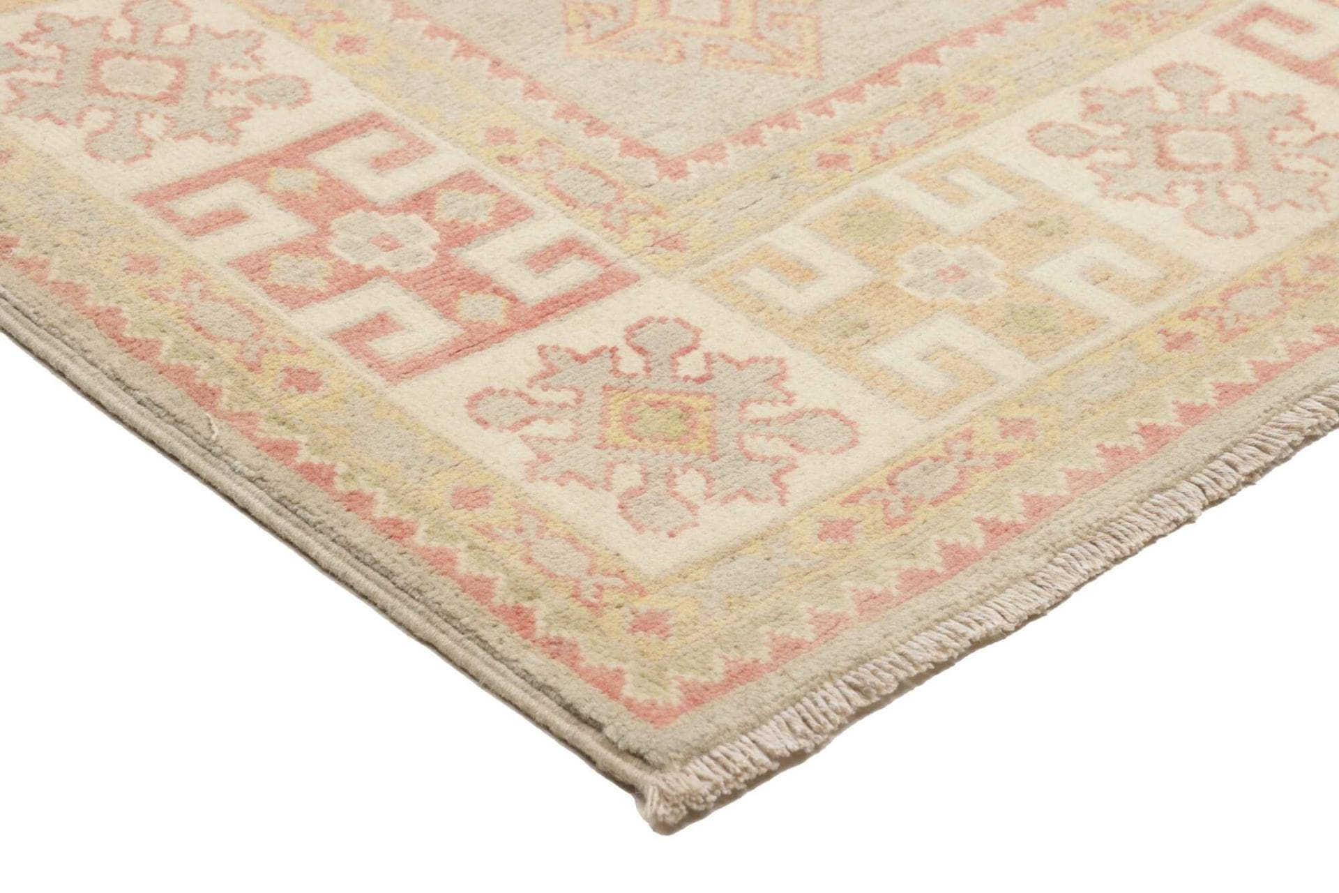 kazak-orientteppich-123-x-172-cm-geometrisches-muster-handgeknupft-4 Kazak Pakistani Rug 123 × 172 cm, Wool, hand-knotted