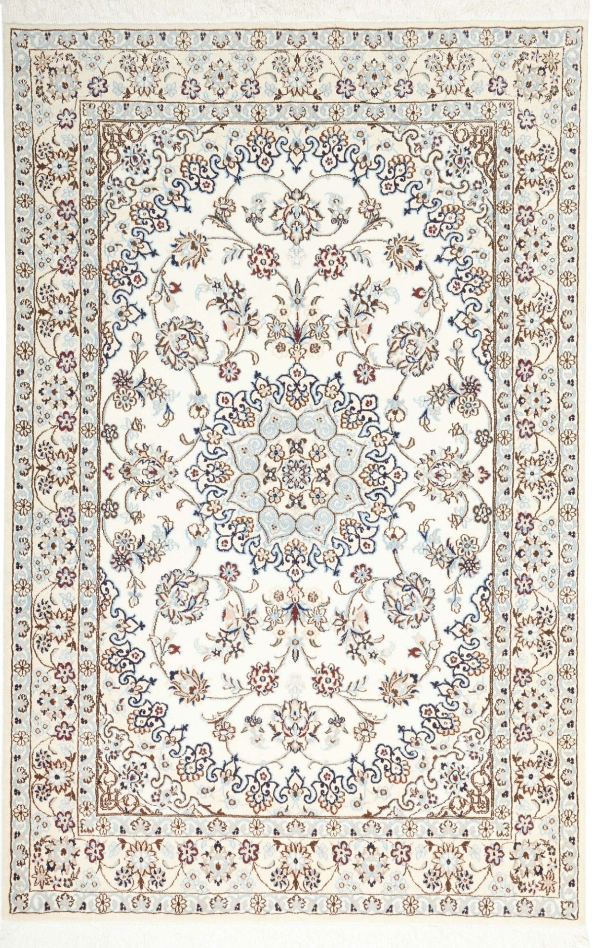 Nain Persian Rug — hand-knotted, 135 × 202 cm, Wool