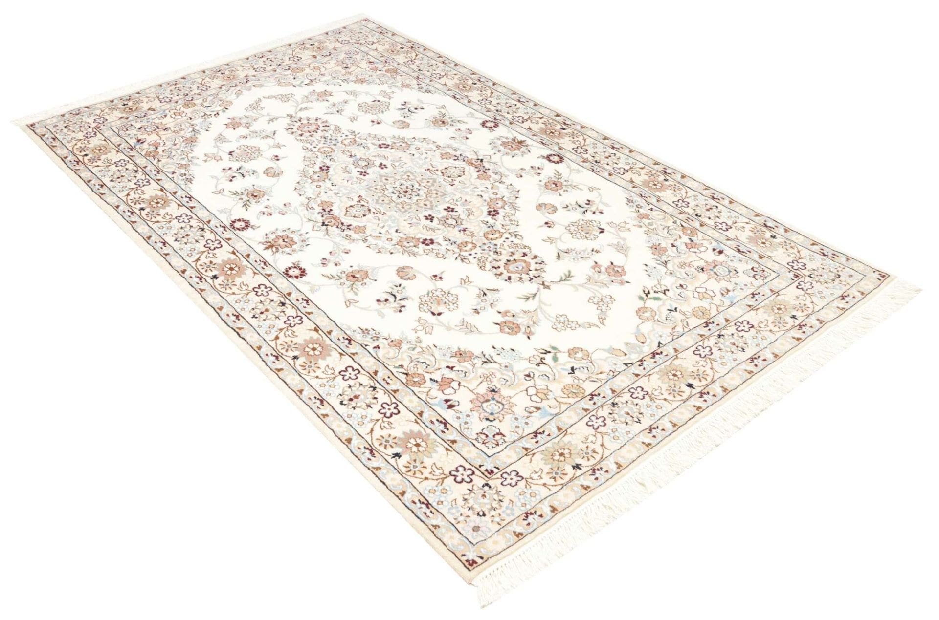 orientteppich-nain-133-x-215-cm-exklusiv-handgeknupft-2 Nain Persian Rug — hand-knotted, 133 × 215 cm, Wool