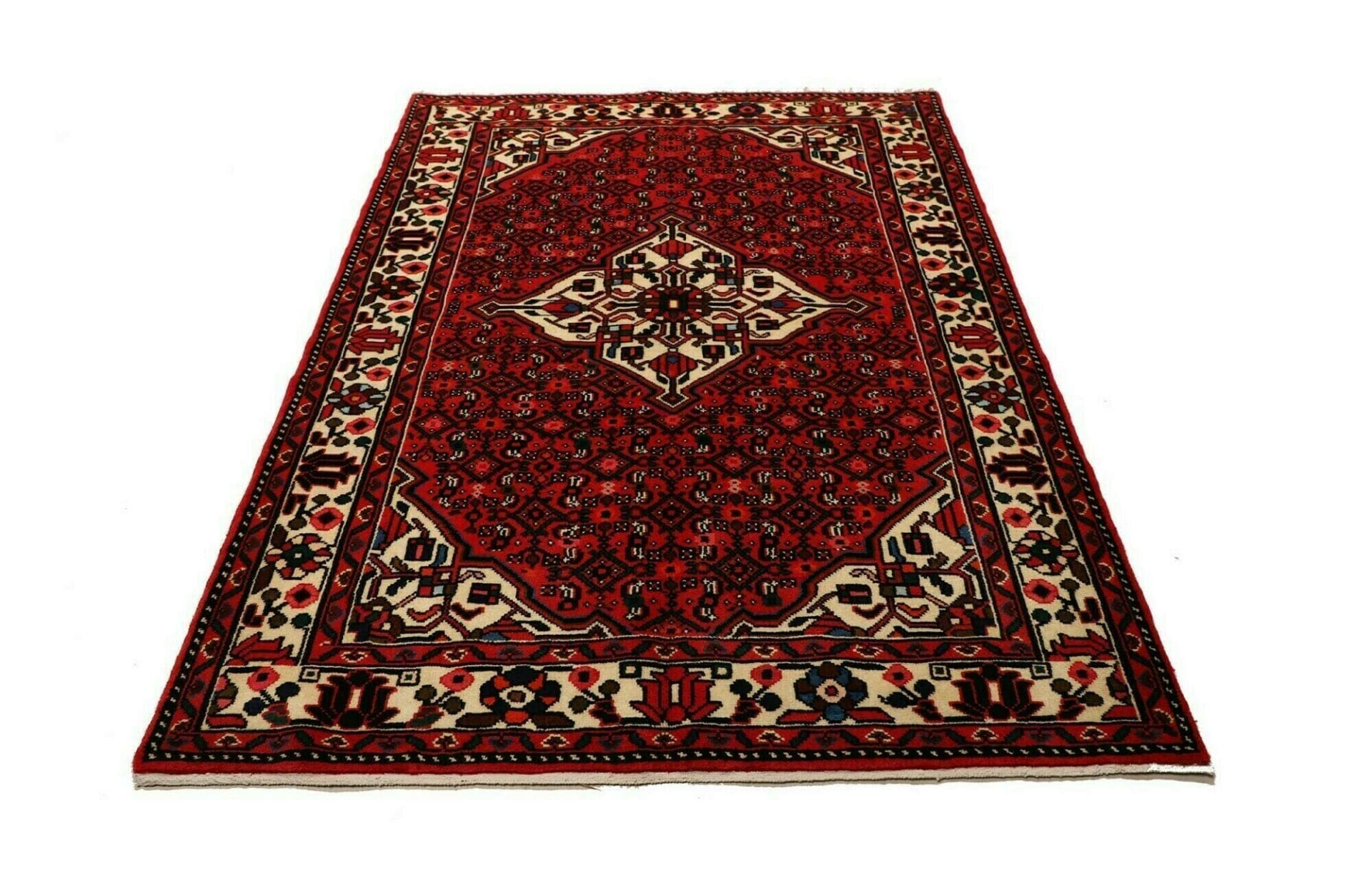 hamadan-teppich-149-x-198-cm-herati-muster-handgeknupft-3 Hamadan Herati Persian Rug — hand-knotted, 149 × 198 cm, Wool