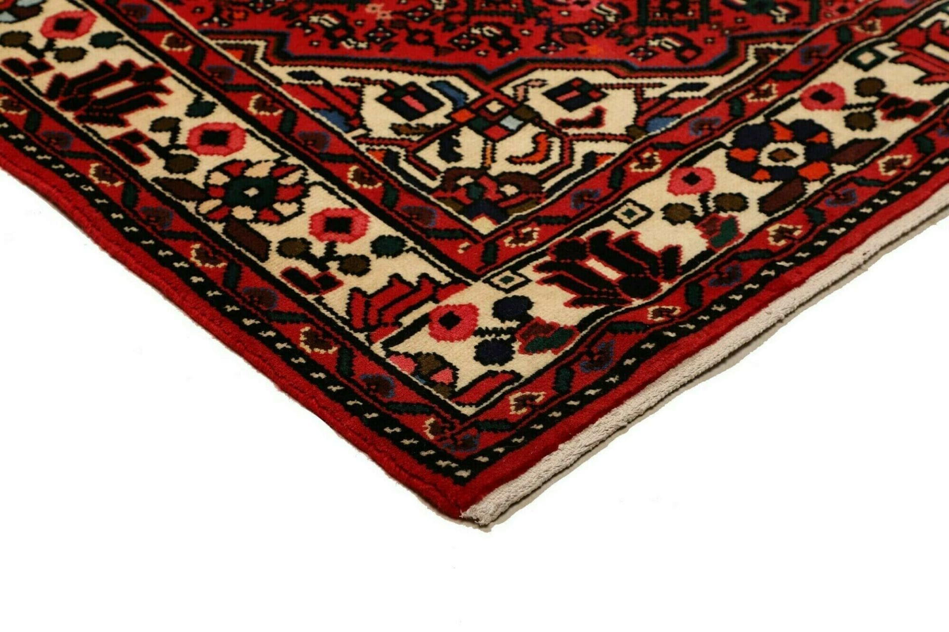 hamadan-teppich-149-x-198-cm-herati-muster-handgeknupft-4 Hamadan Herati Persian Rug — hand-knotted, 149 × 198 cm, Wool