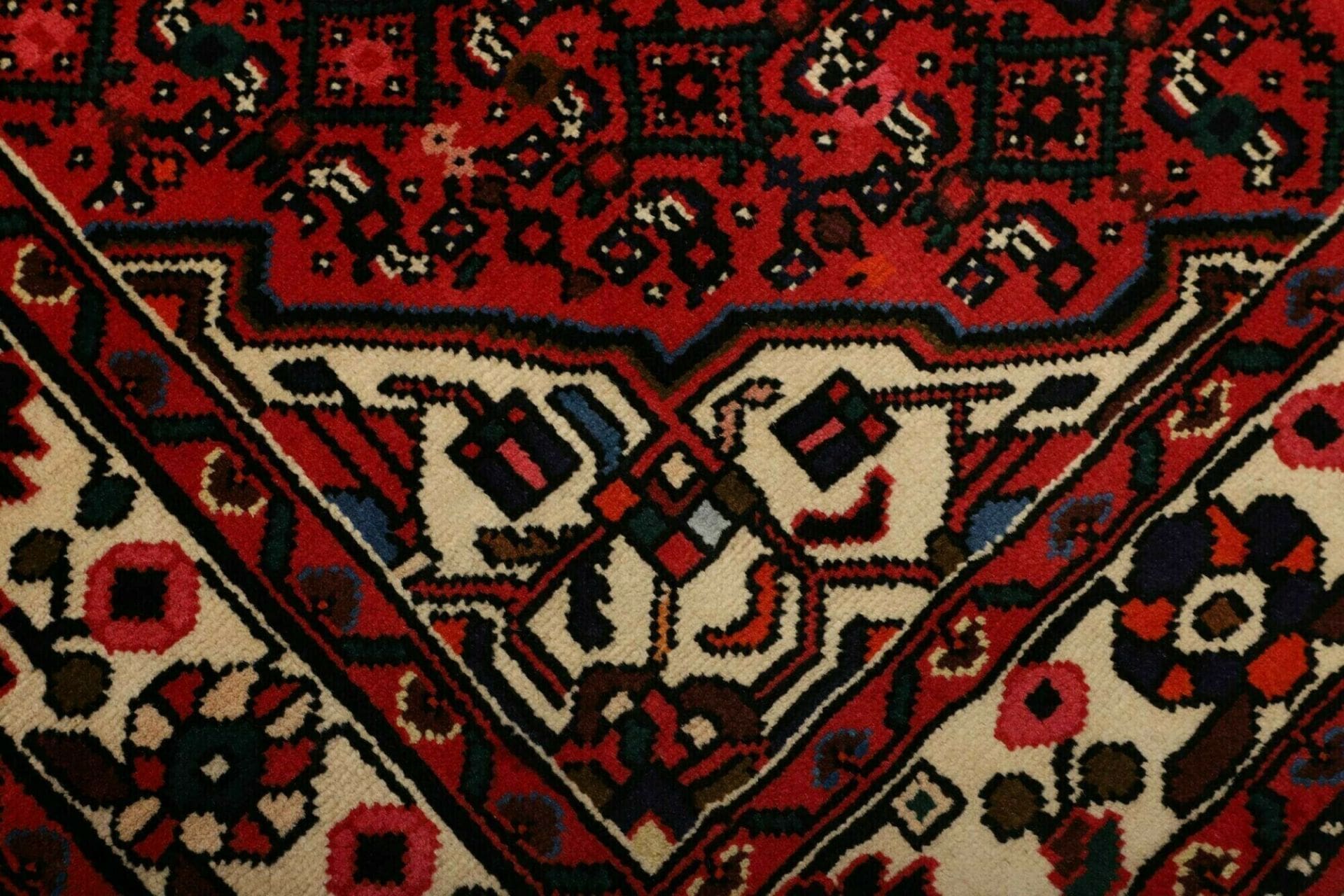 hamadan-teppich-149-x-198-cm-herati-muster-handgeknupft-5 Hamadan Herati Persian Rug — hand-knotted, 149 × 198 cm, Wool