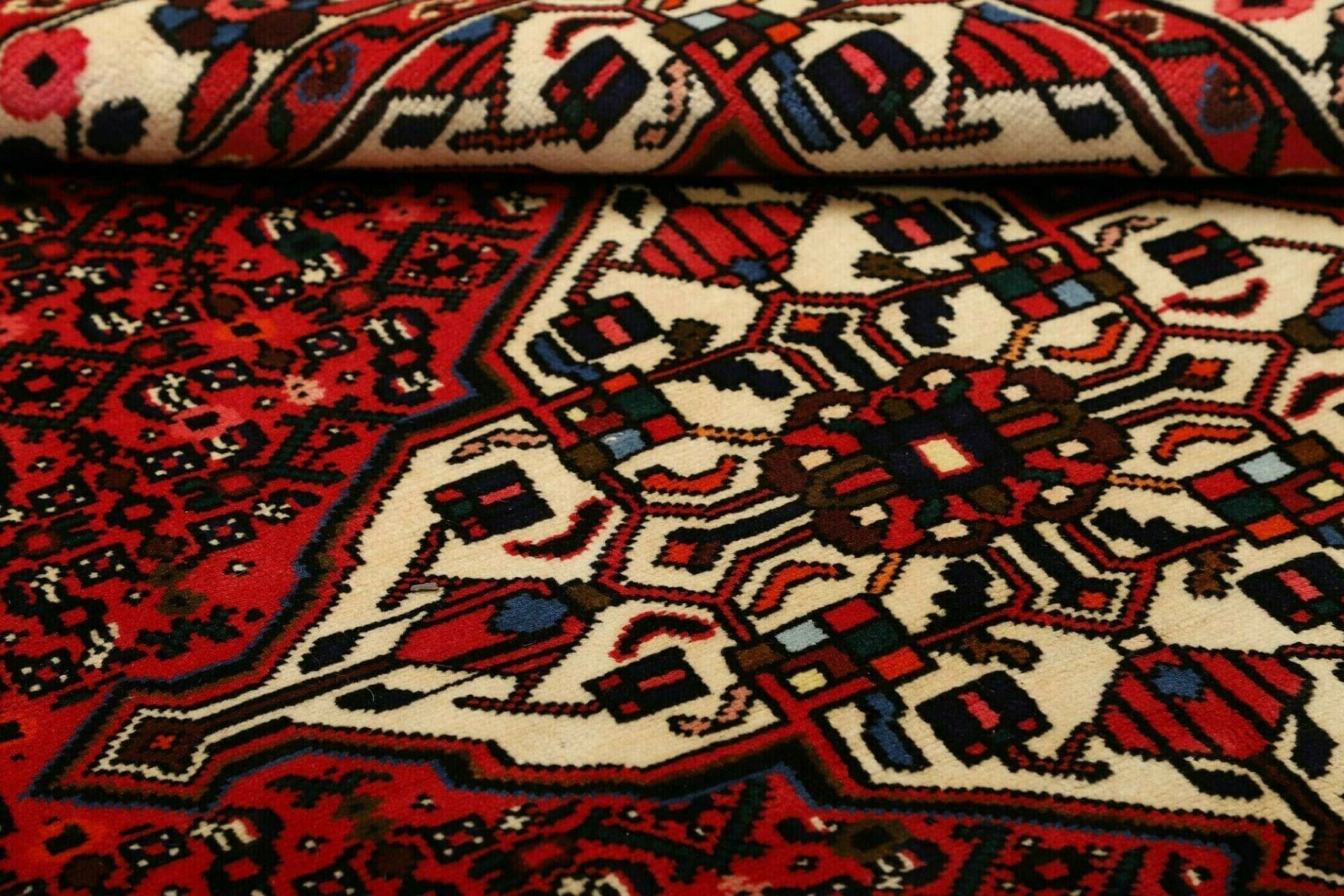 hamadan-teppich-149-x-198-cm-herati-muster-handgeknupft-9 Hamadan Herati Persian Rug — hand-knotted, 149 × 198 cm, Wool