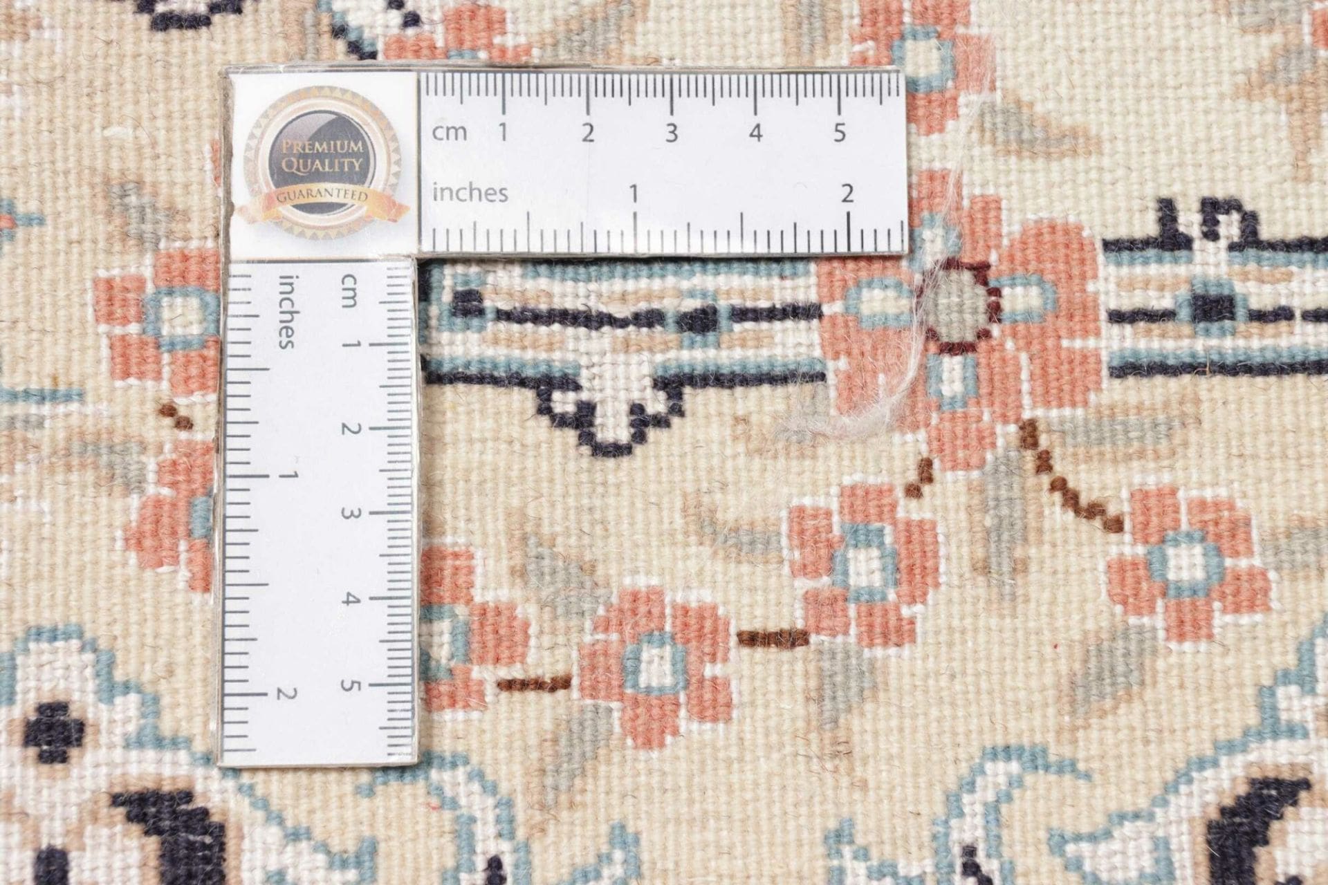 Nain Persian Rug — hand-knotted, 128 × 210 cm, Wool