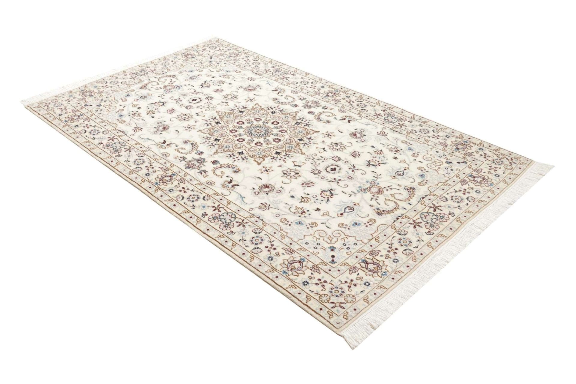 Nain Persian Rug — hand-knotted, 128 × 210 cm, Wool