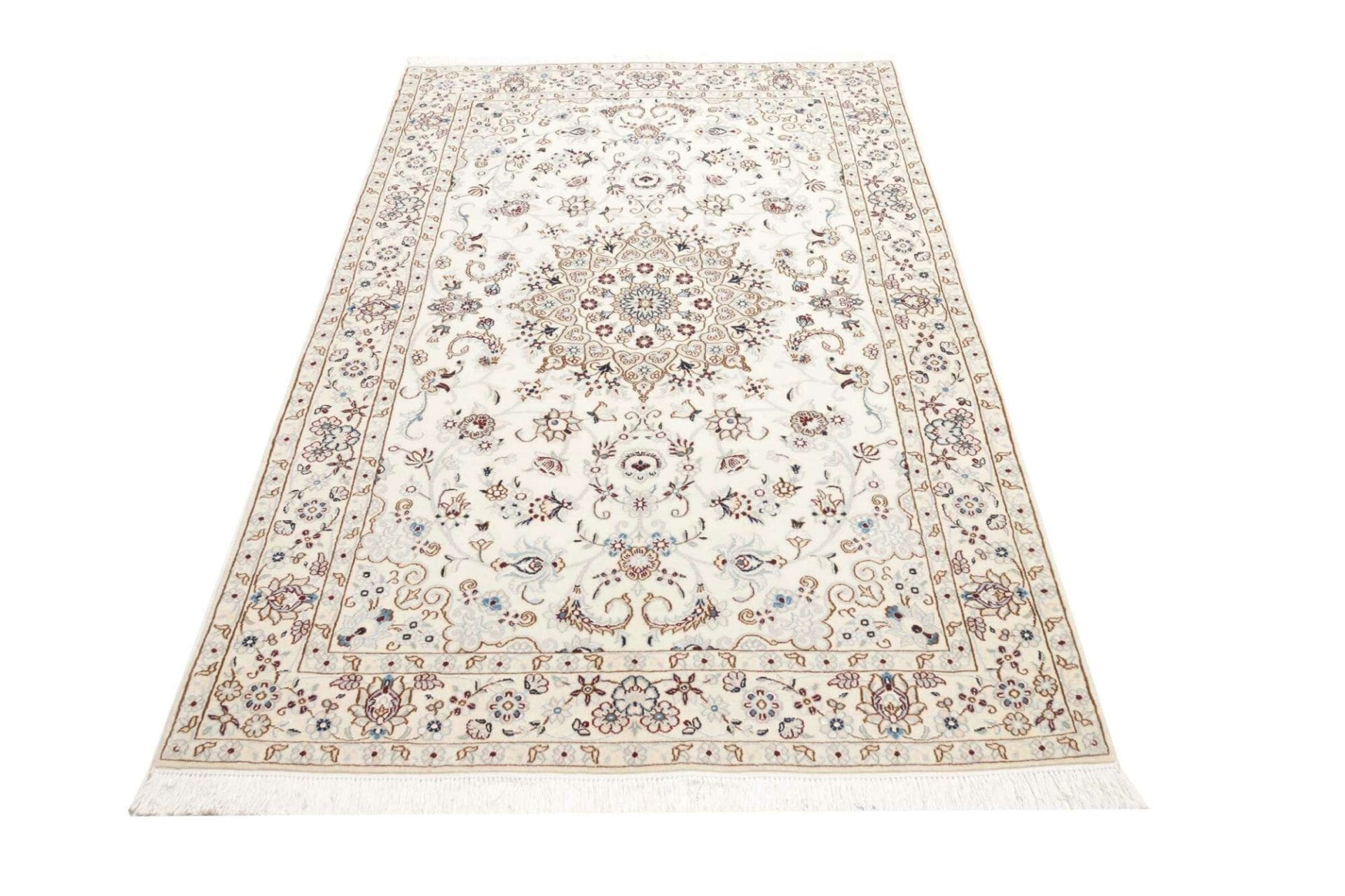 Nain Persian Rug — hand-knotted, 128 × 210 cm, Wool