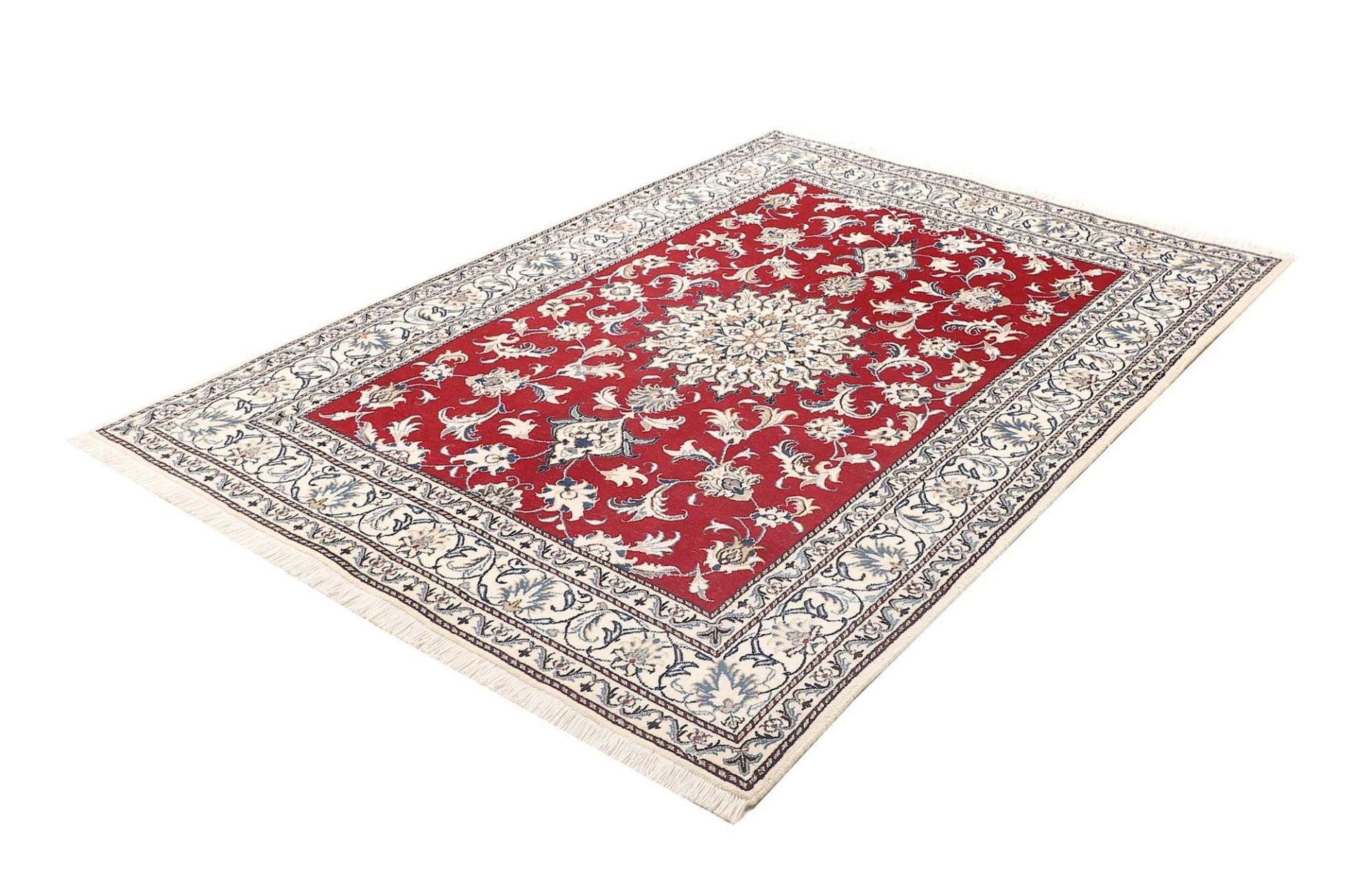 exklusiver-nain-teppich-153-x-203cm-handgeknupft-perserteppich-1 Nain Persian Rug 153 × 203 cm, Wool, hand-knotted