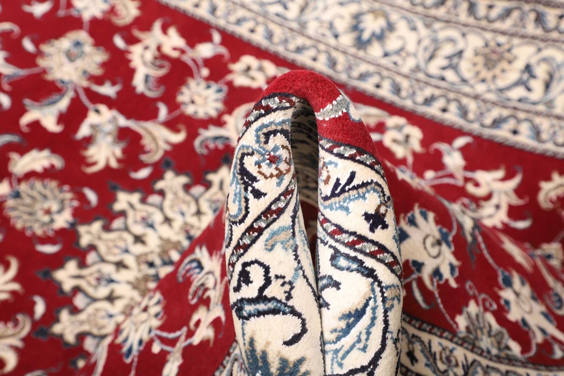 exklusiver-nain-teppich-153-x-203cm-handgeknupft-perserteppich-8 Nain Persian Rug 153 × 203 cm, Wool, hand-knotted