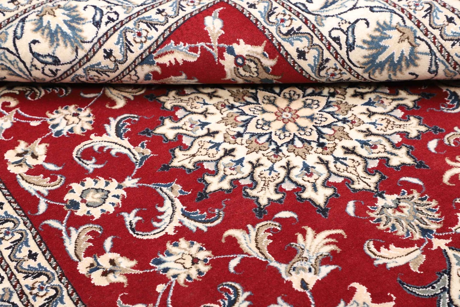 exklusiver-nain-teppich-153-x-203cm-handgeknupft-perserteppich-9 Nain Persian Rug 153 × 203 cm, Wool, hand-knotted