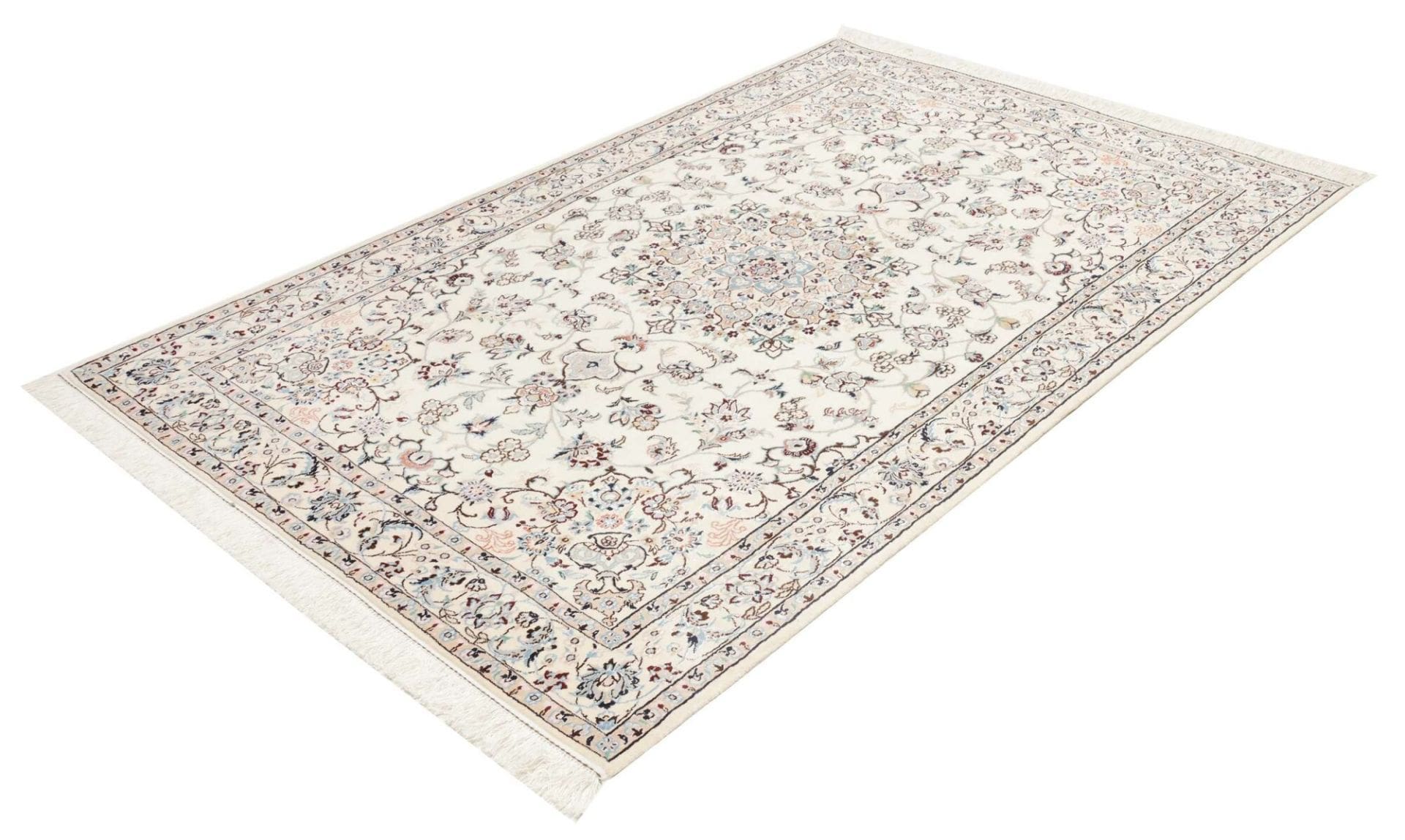 Nain Persian Rug 141 × 214 cm, Wool, hand-knotted
