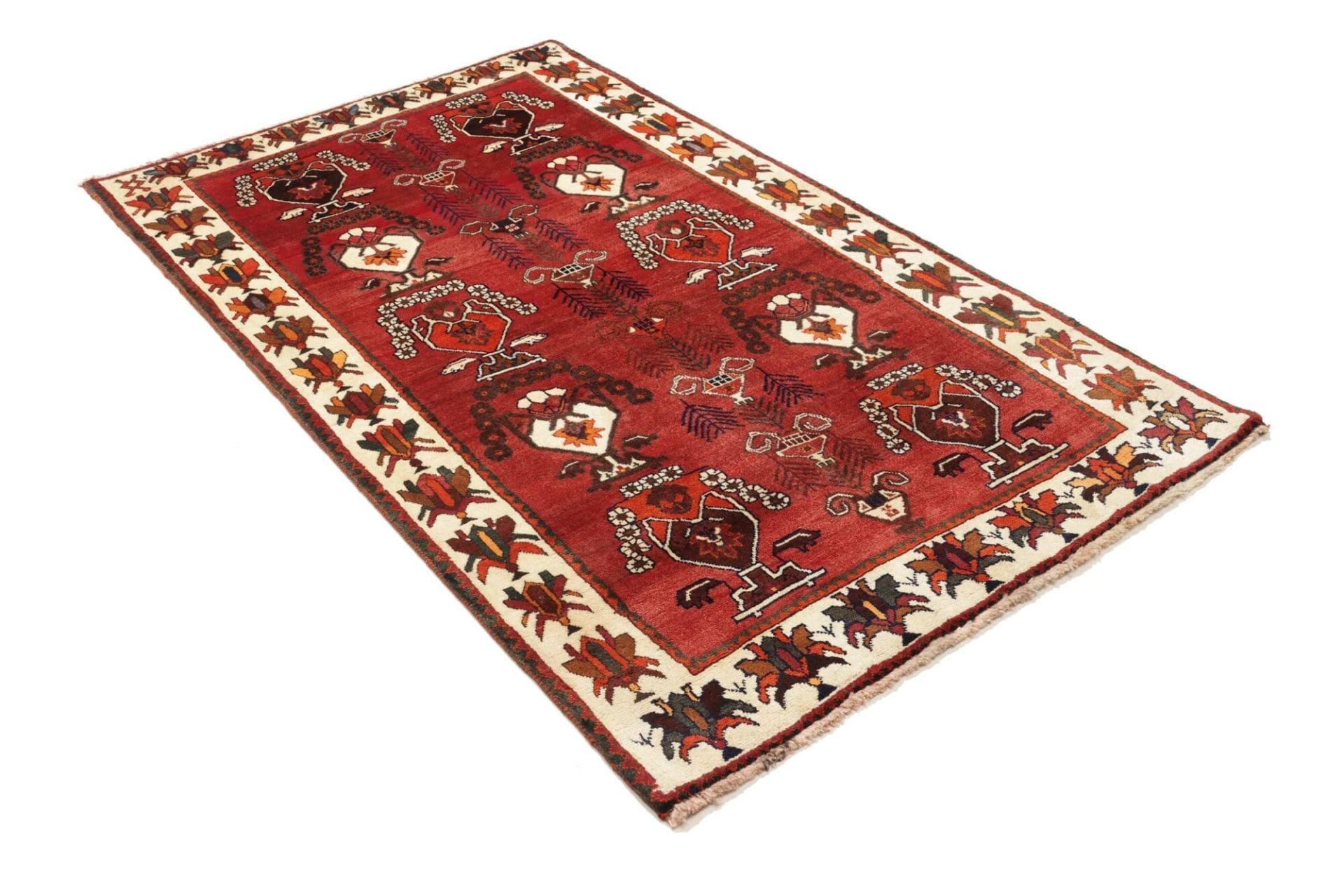 Qashqai Persian Rug — hand-knotted, 125 × 210 cm, Wool