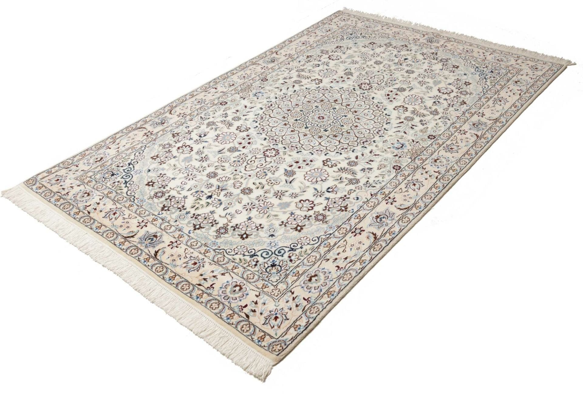 Nain Persian Rug 135 × 212 cm, Wool, hand-knotted