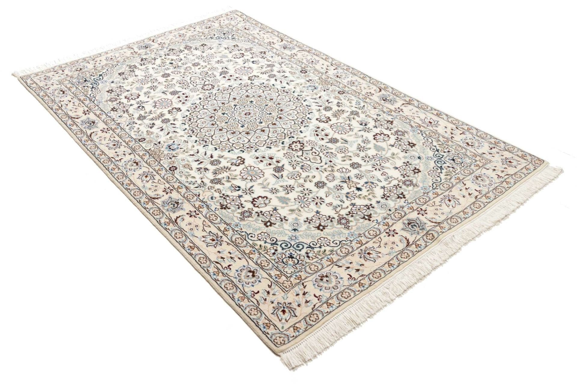 Nain Persian Rug 135 × 212 cm, Wool, hand-knotted