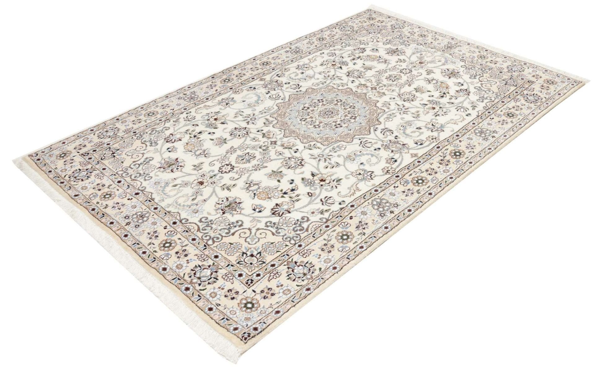 Nain Persian Rug 136 × 210 cm, Wool, hand-knotted