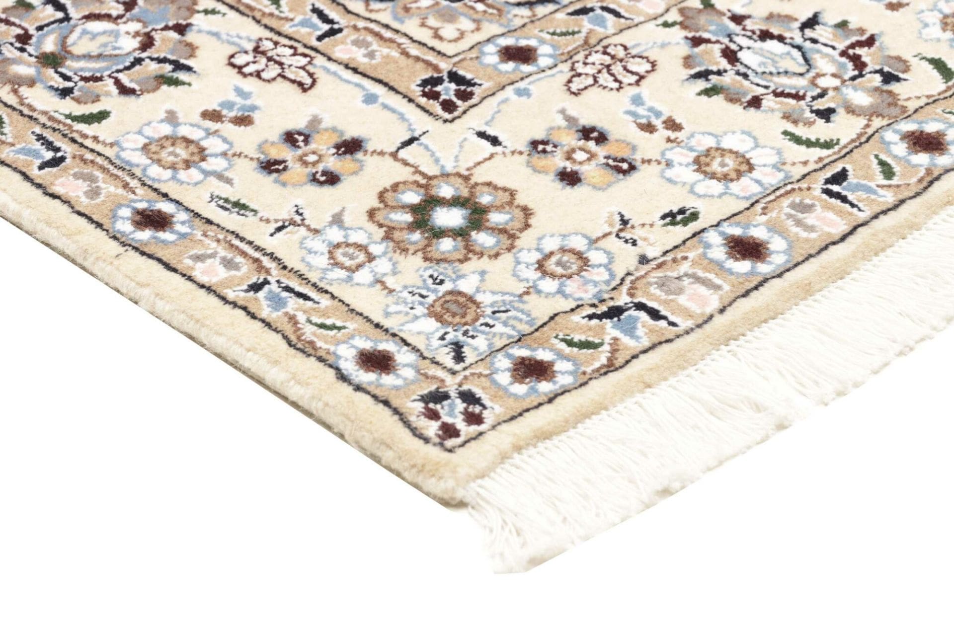Nain Persian Rug 136 × 210 cm, Wool, hand-knotted