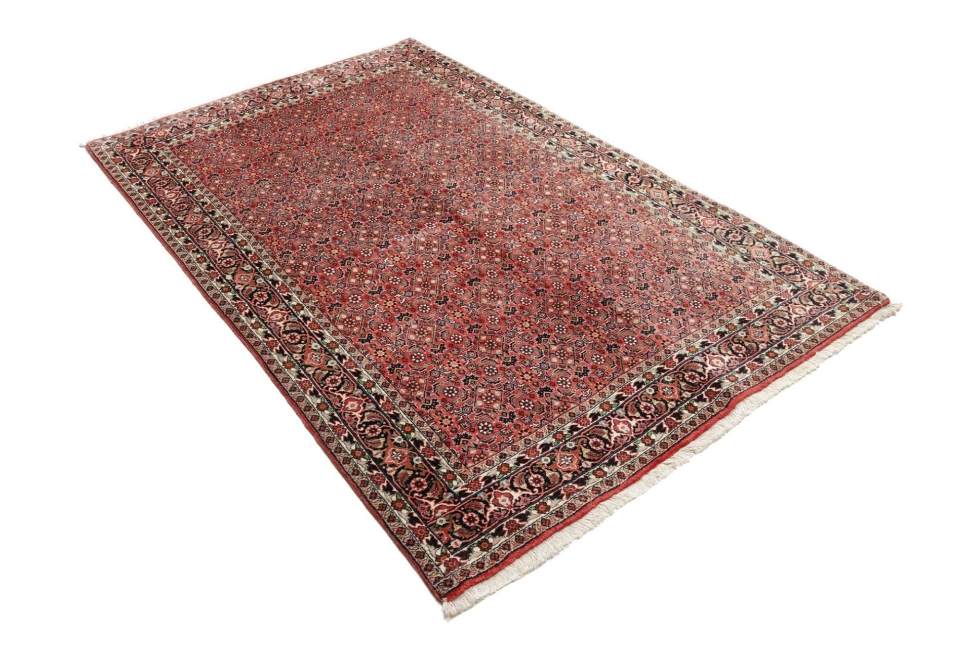 Bijar Persian Rug — hand-knotted, 133 × 205 cm, Wool