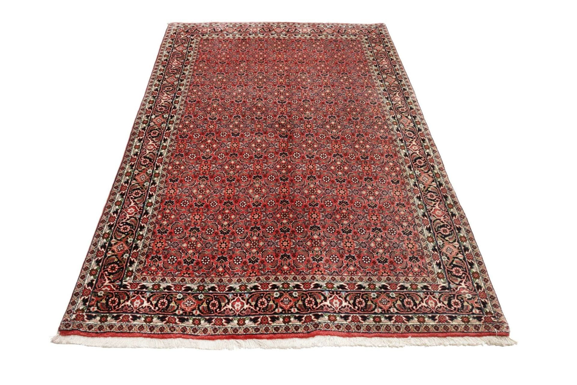 Bijar Persian Rug — hand-knotted, 133 × 205 cm, Wool