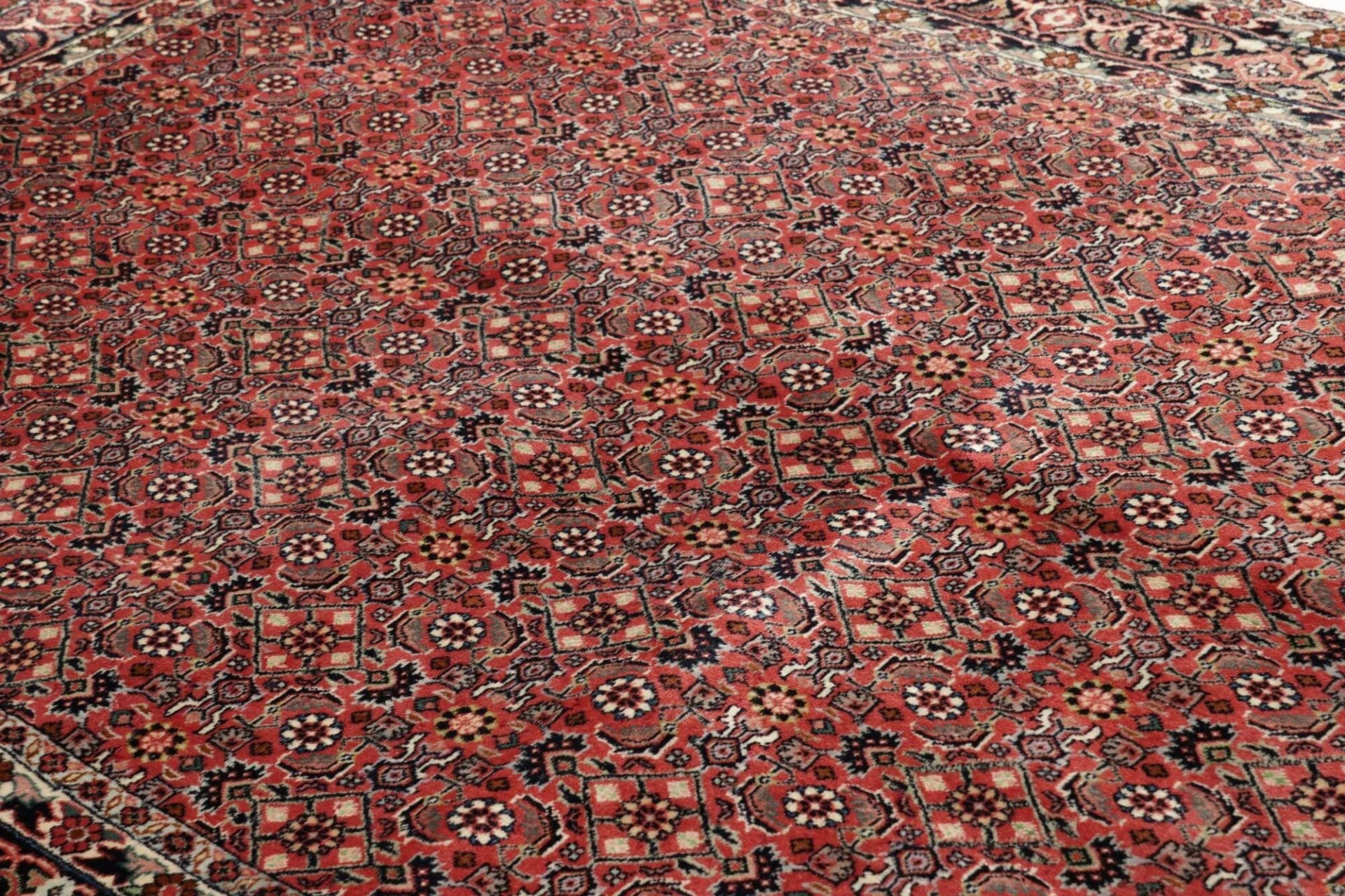 Bijar Persian Rug — hand-knotted, 133 × 205 cm, Wool
