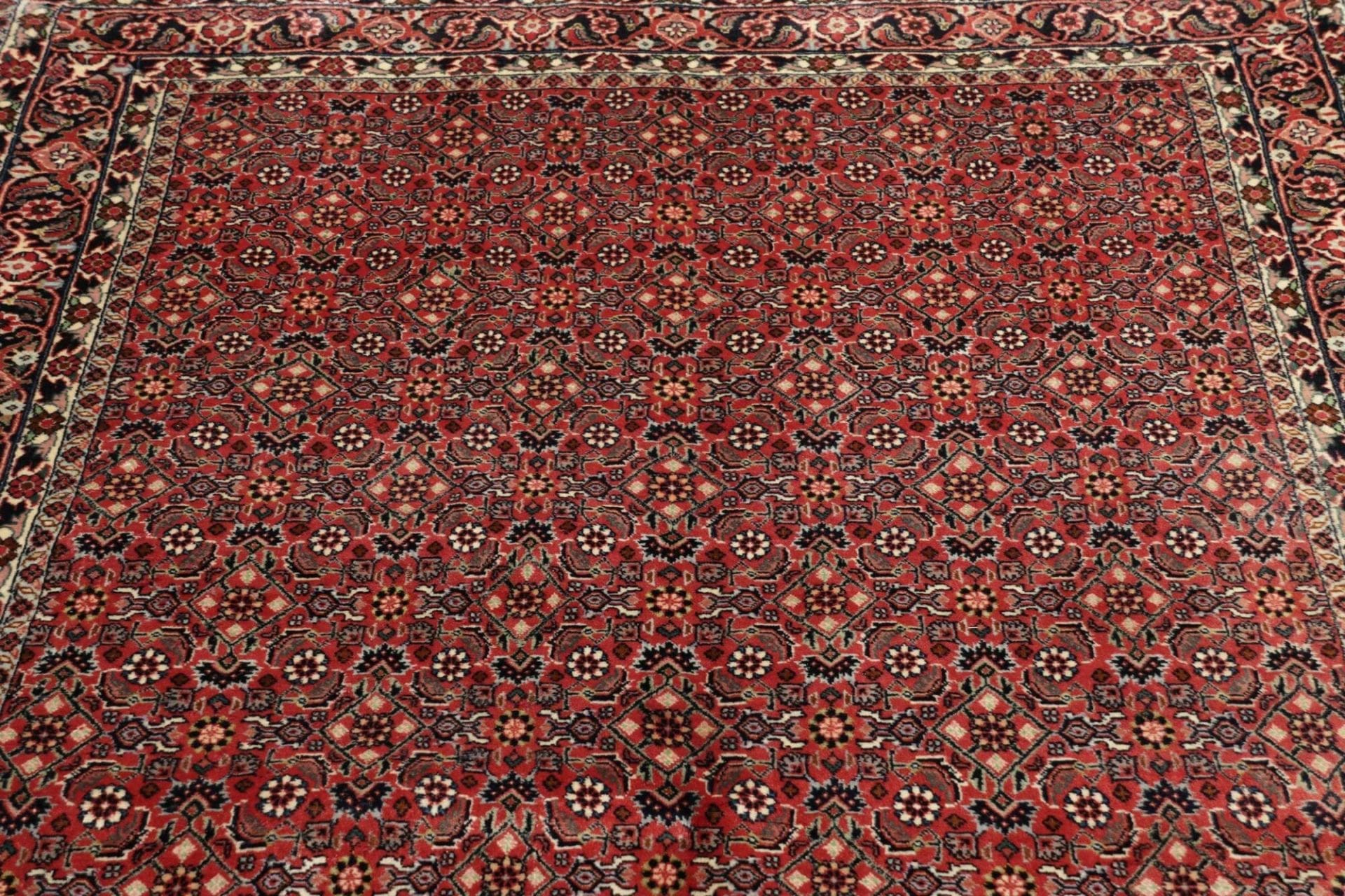 Bijar Persian Rug — hand-knotted, 133 × 205 cm, Wool