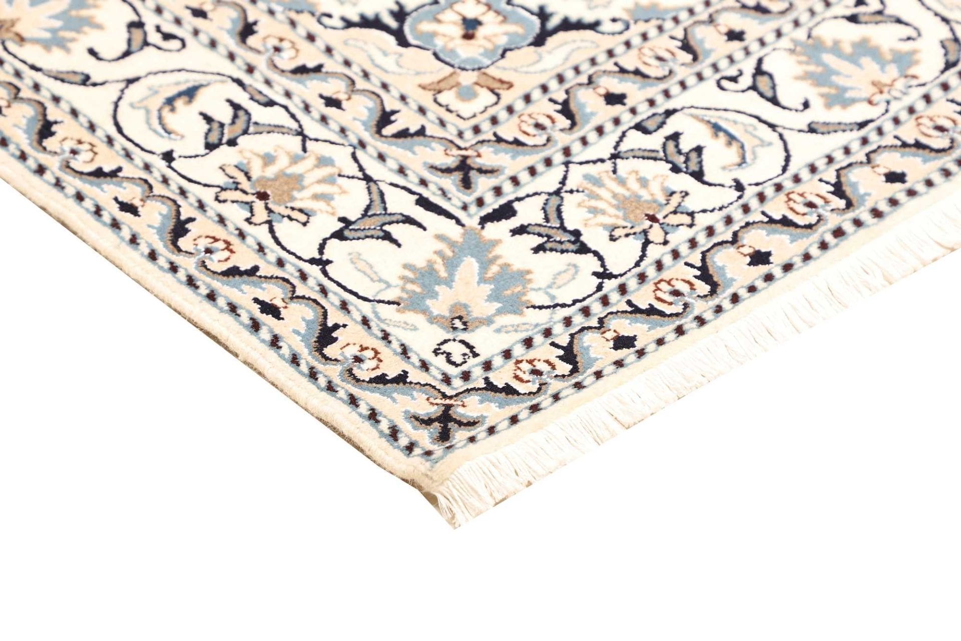 Nain Persian Rug — hand-knotted, 156 × 207 cm, Wool