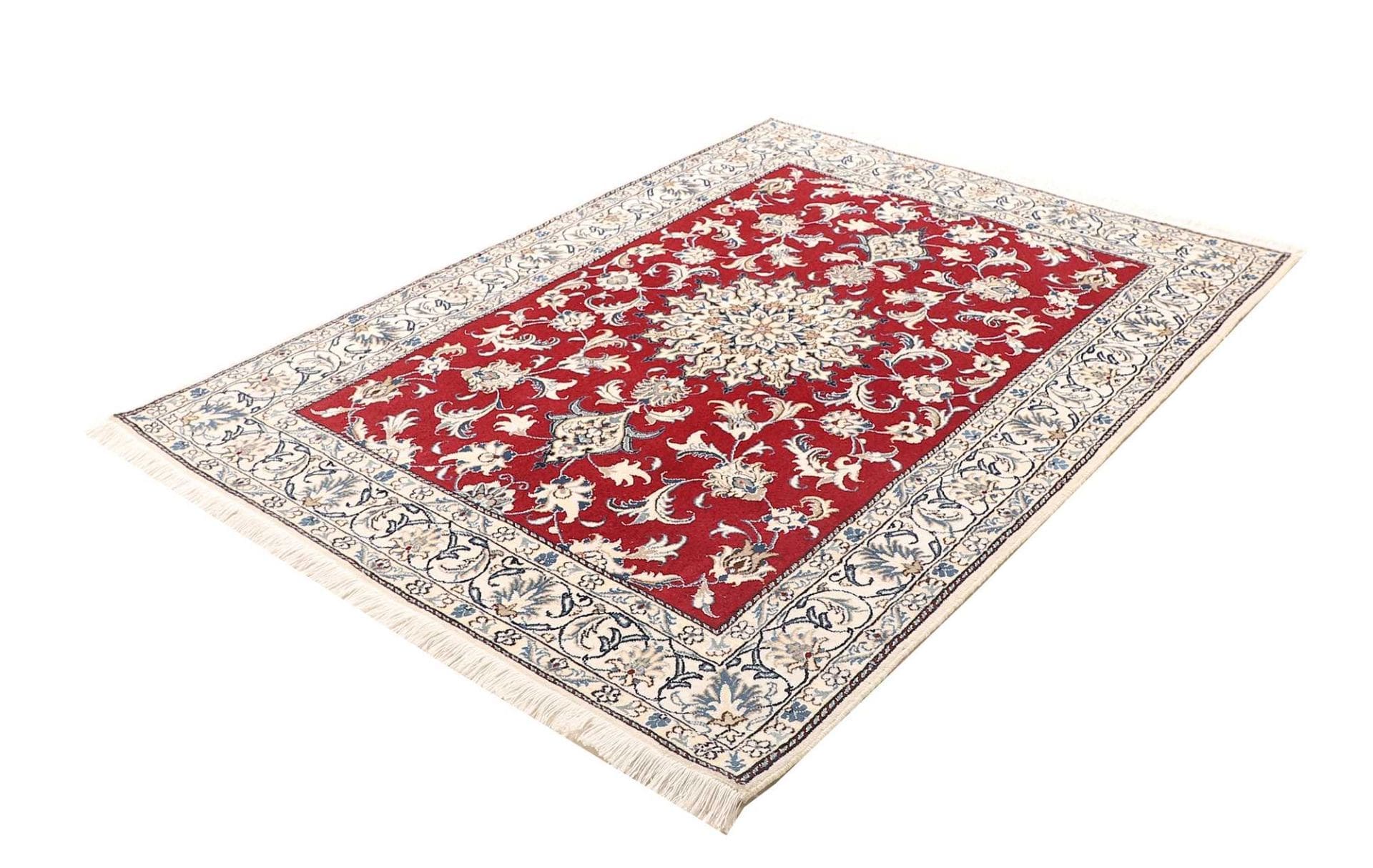 Nain Persian Rug 153 × 188 cm, Wool, hand-knotted
