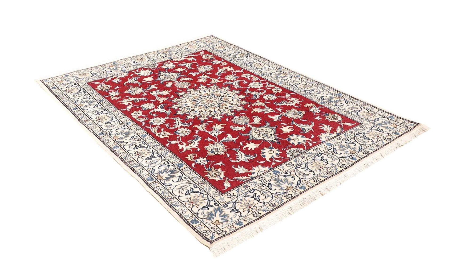 Nain Persian Rug 153 × 188 cm, Wool, hand-knotted