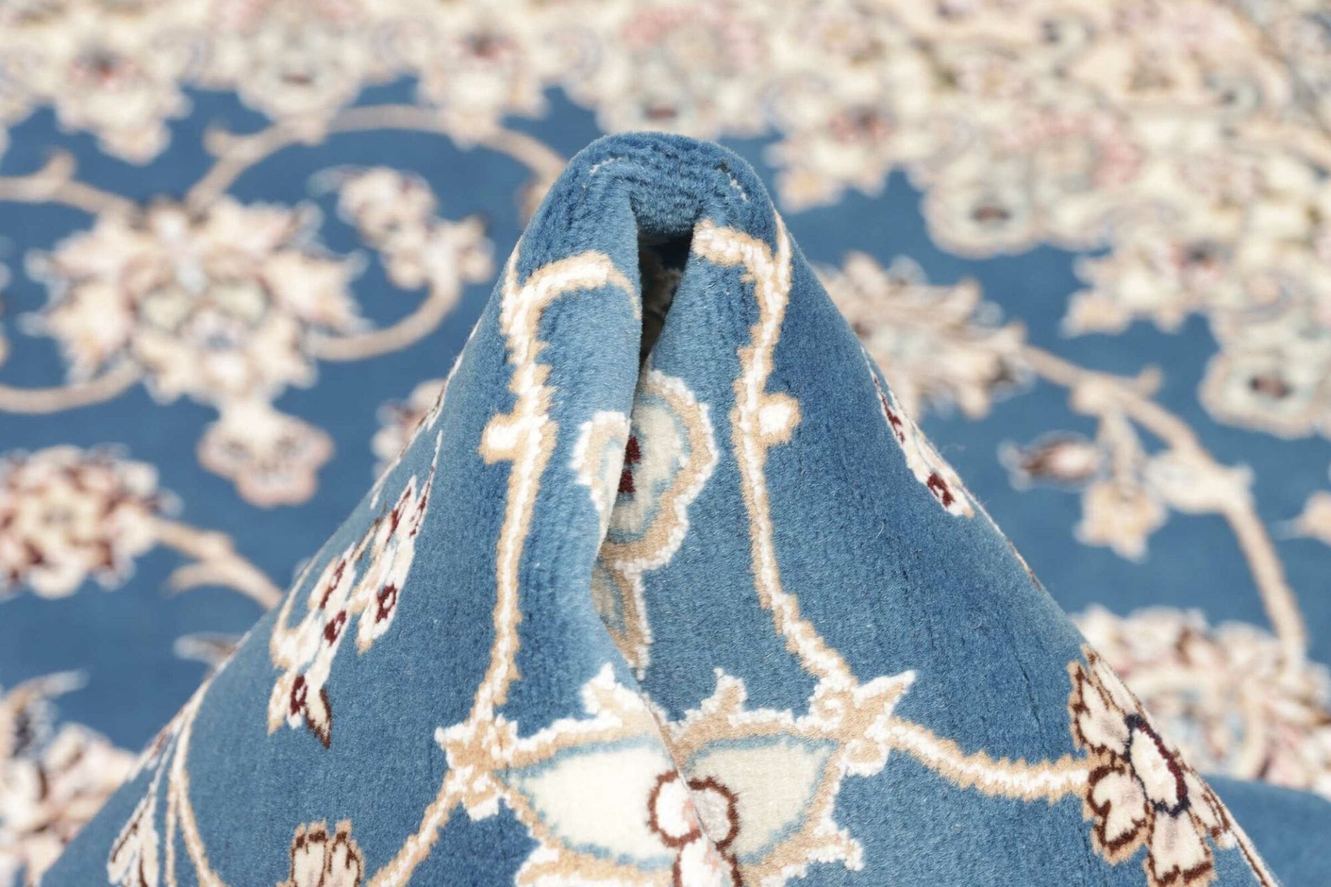 orientteppich-nain-140-x-214cm-handgeknupft-schurwolle-floral-9 Nain Persian Rug 140 × 214 cm, Wool, hand-knotted