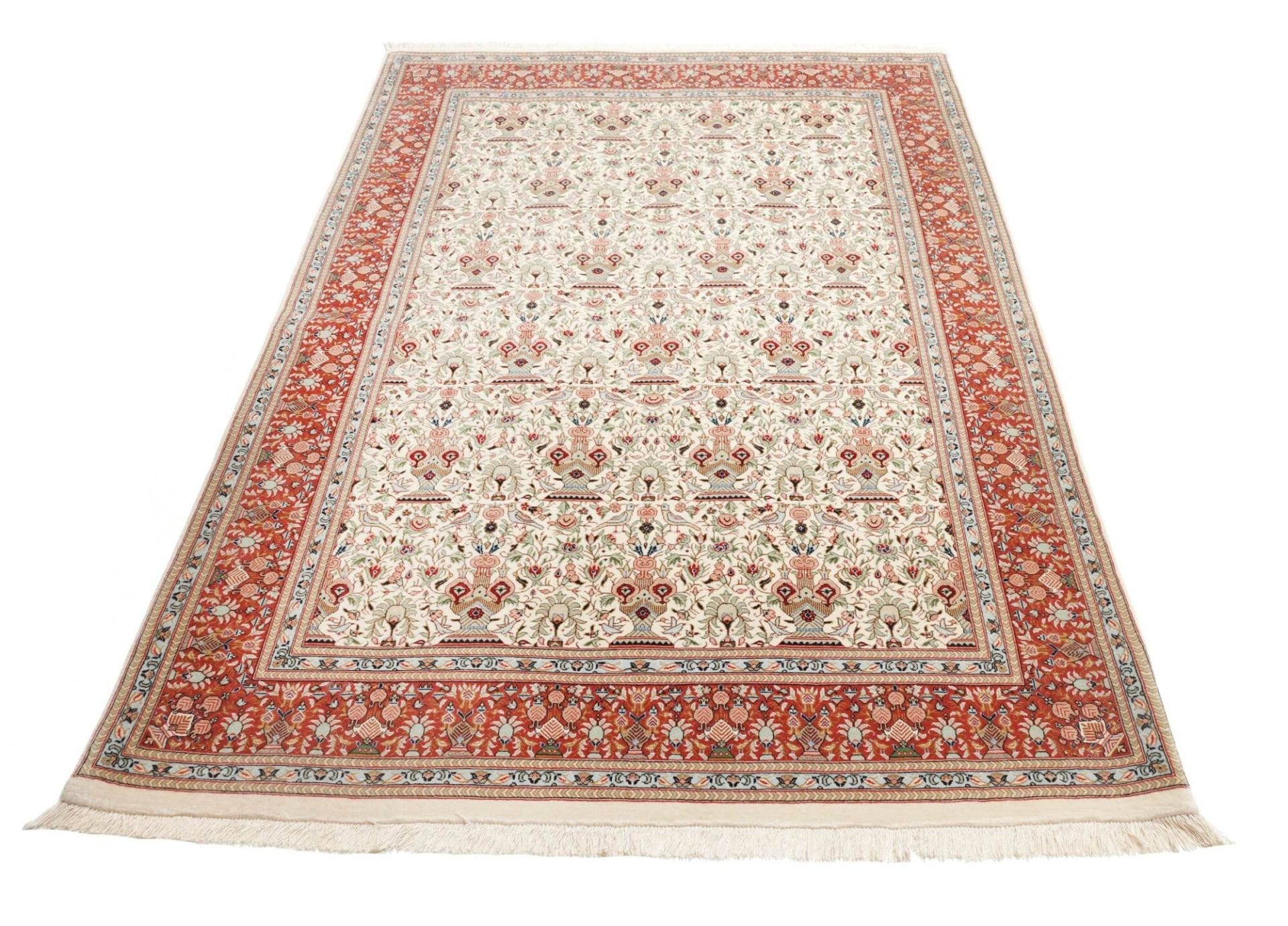 Isfahan Persian Rug — hand-knotted, 138 × 211 cm, Wool