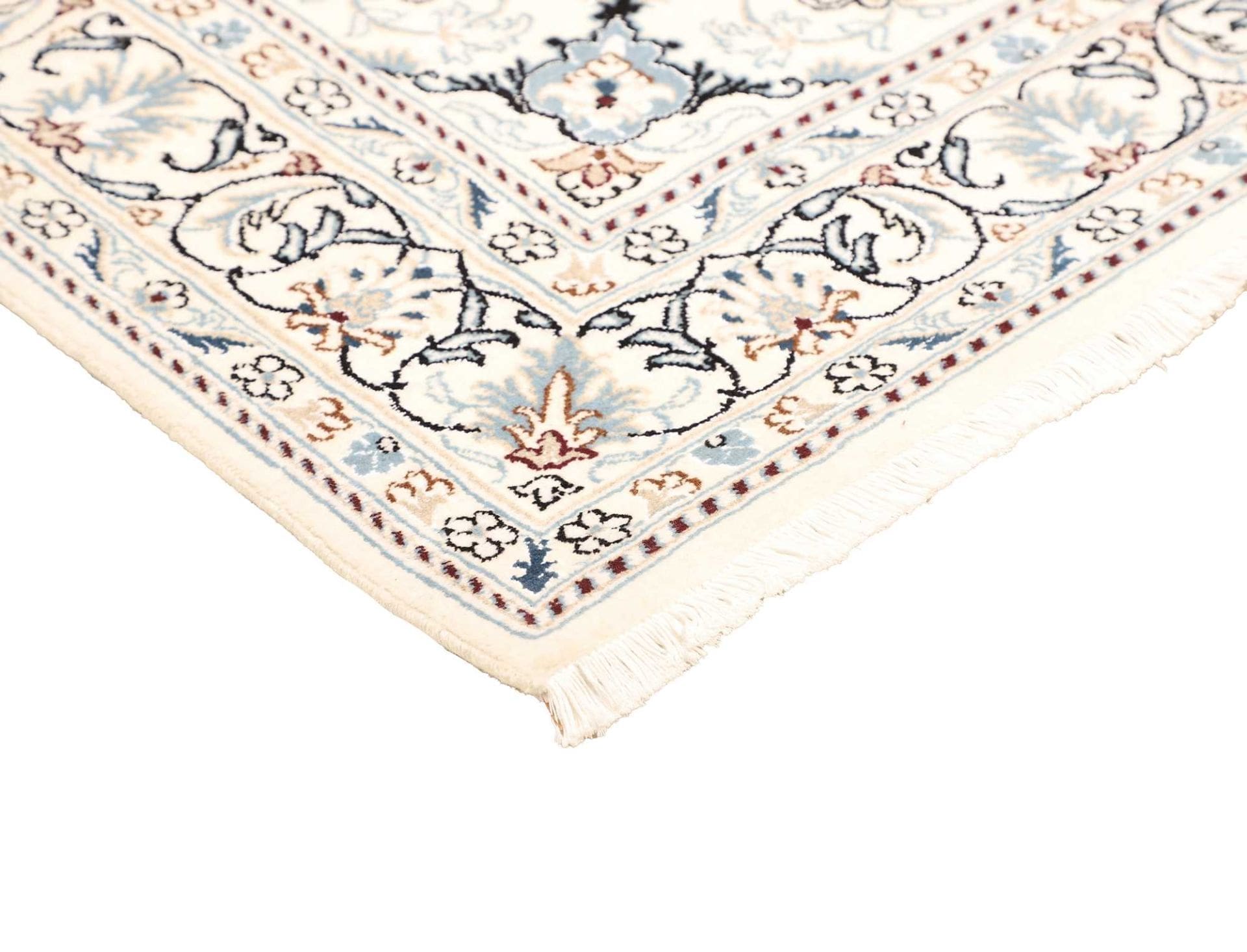 Nain Persian Rug 147 × 198 cm, Wool, hand-knotted