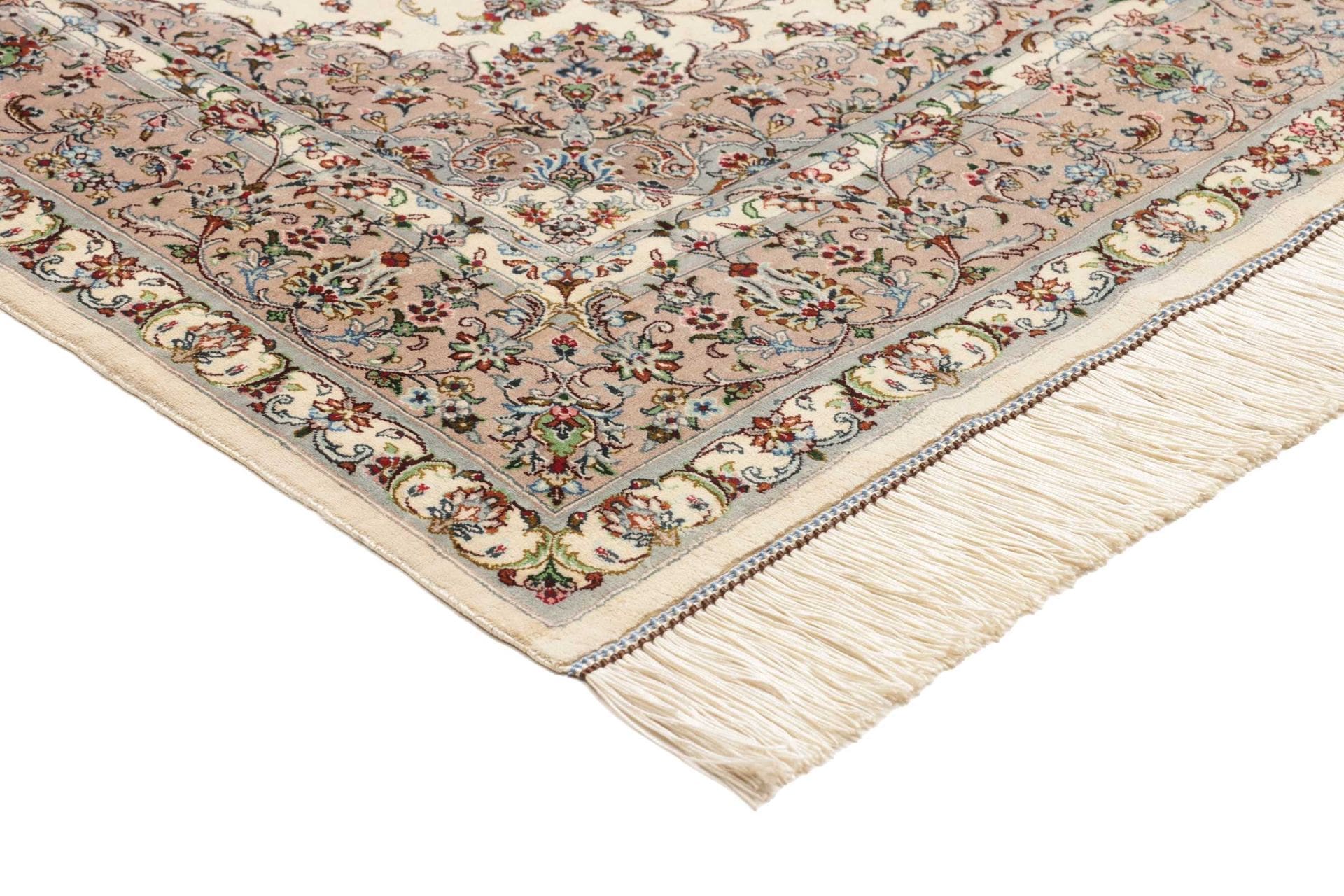 Qom Persian Rug — hand-knotted, 103 × 150 cm, Silk