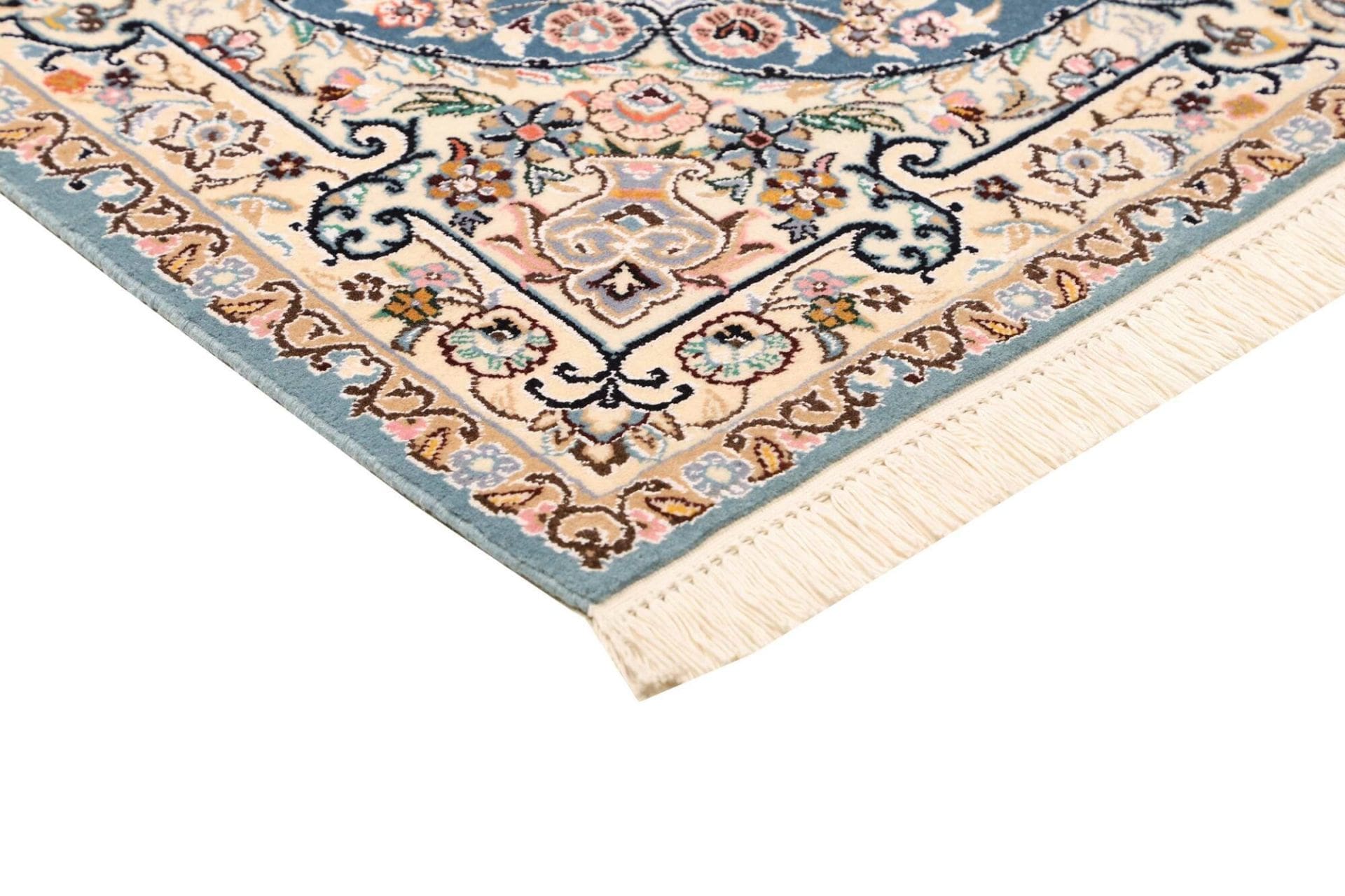 Nain Persian Rug 107 × 156 cm, Wool, hand-knotted