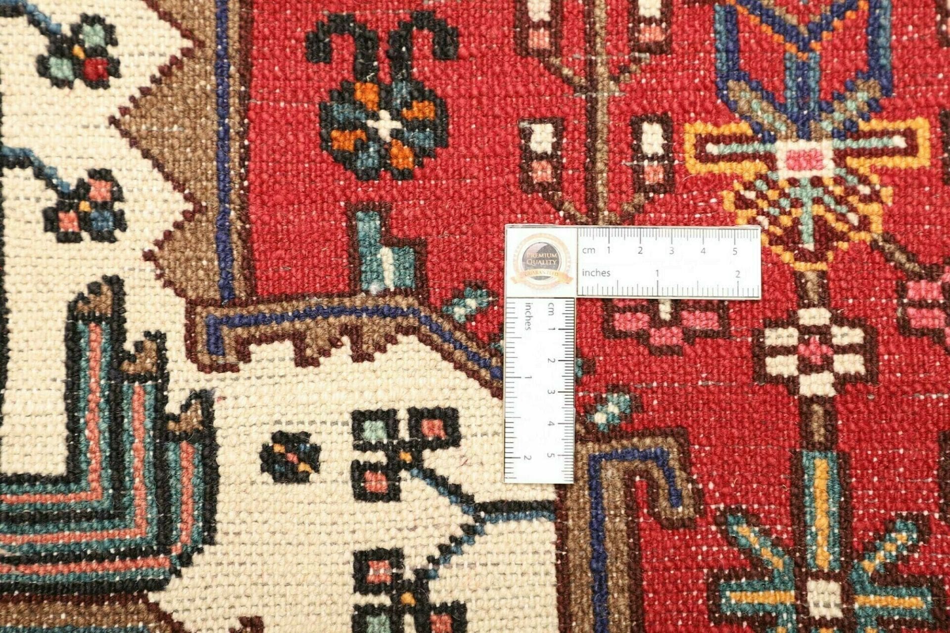 hamadan-teppich-88-x-135-cm-herati-muster-schurwolle-handgeknupft-8 Hand-Knotted Wool Hamadan Herati Persian Rug, 88 × 135 cm