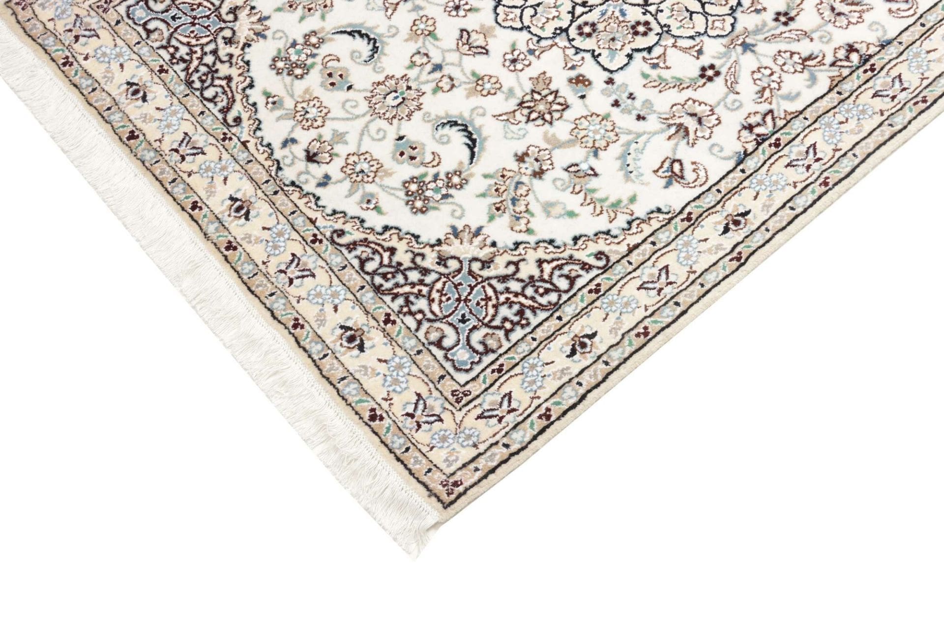 Nain Persian Rug — hand-knotted, 105 × 146 cm, Wool