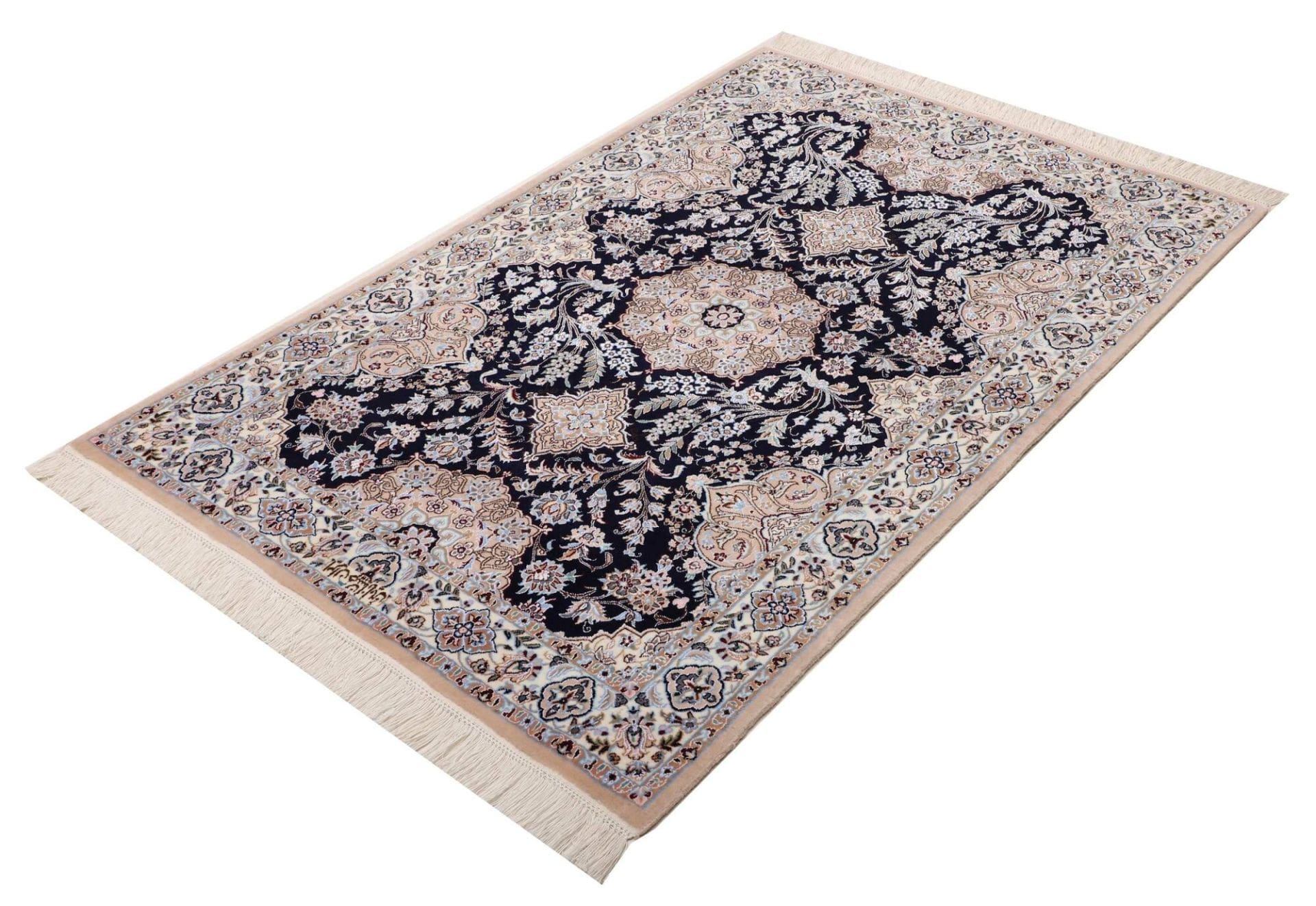 Nain Persian Rug 107 × 158 cm, Wool, hand-knotted
