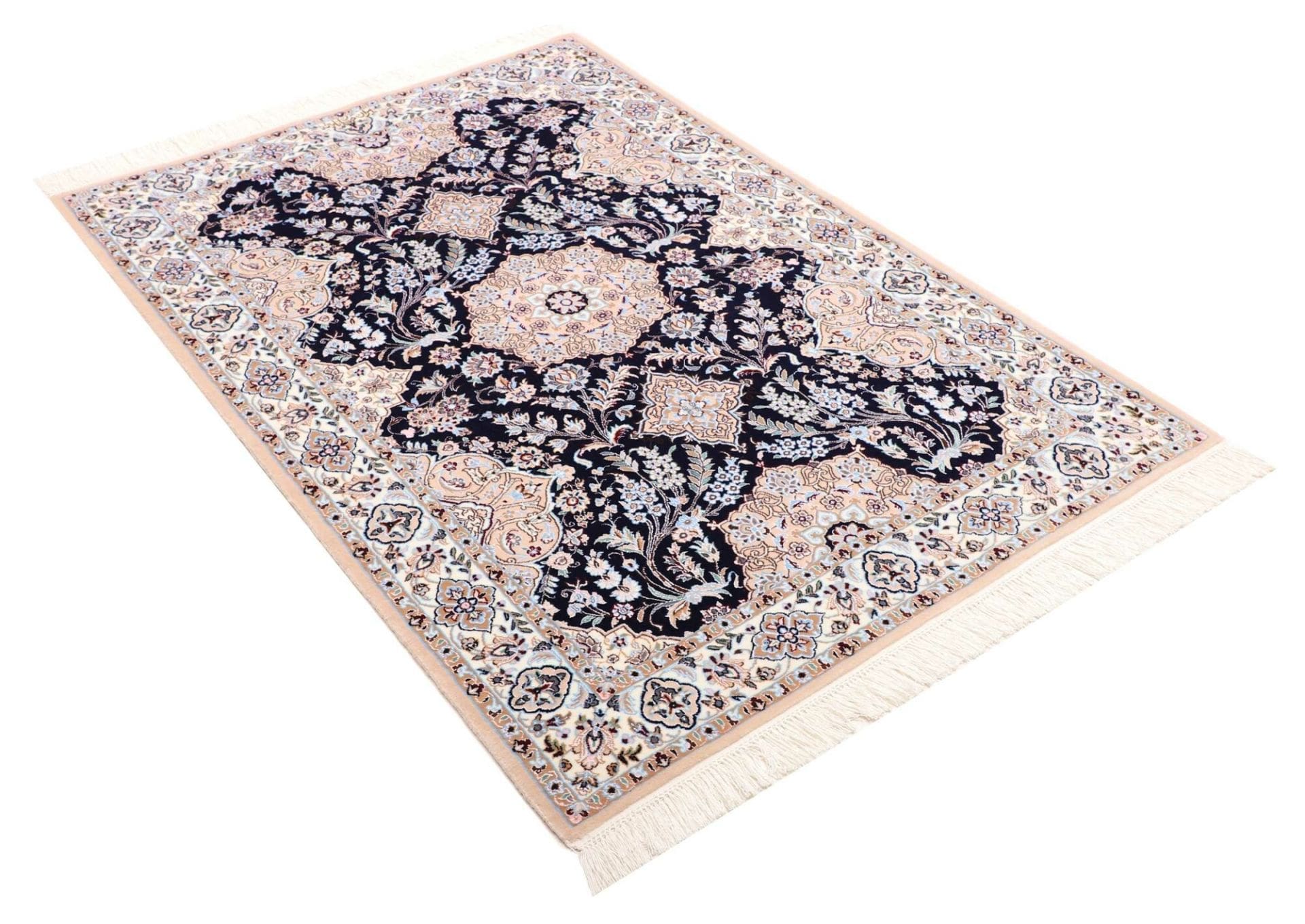 Nain Persian Rug 107 × 158 cm, Wool, hand-knotted