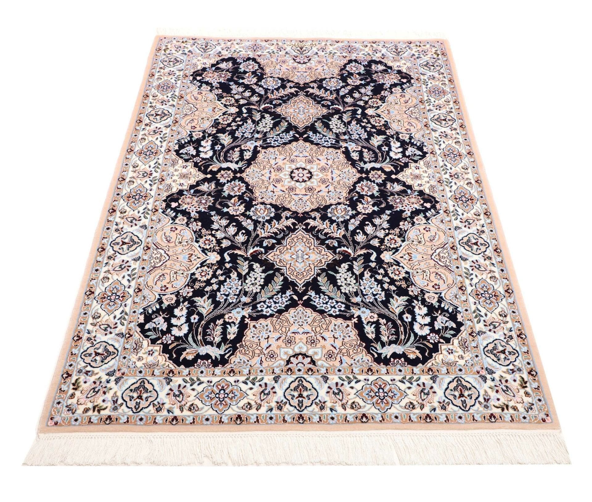 Nain Persian Rug 107 × 158 cm, Wool, hand-knotted