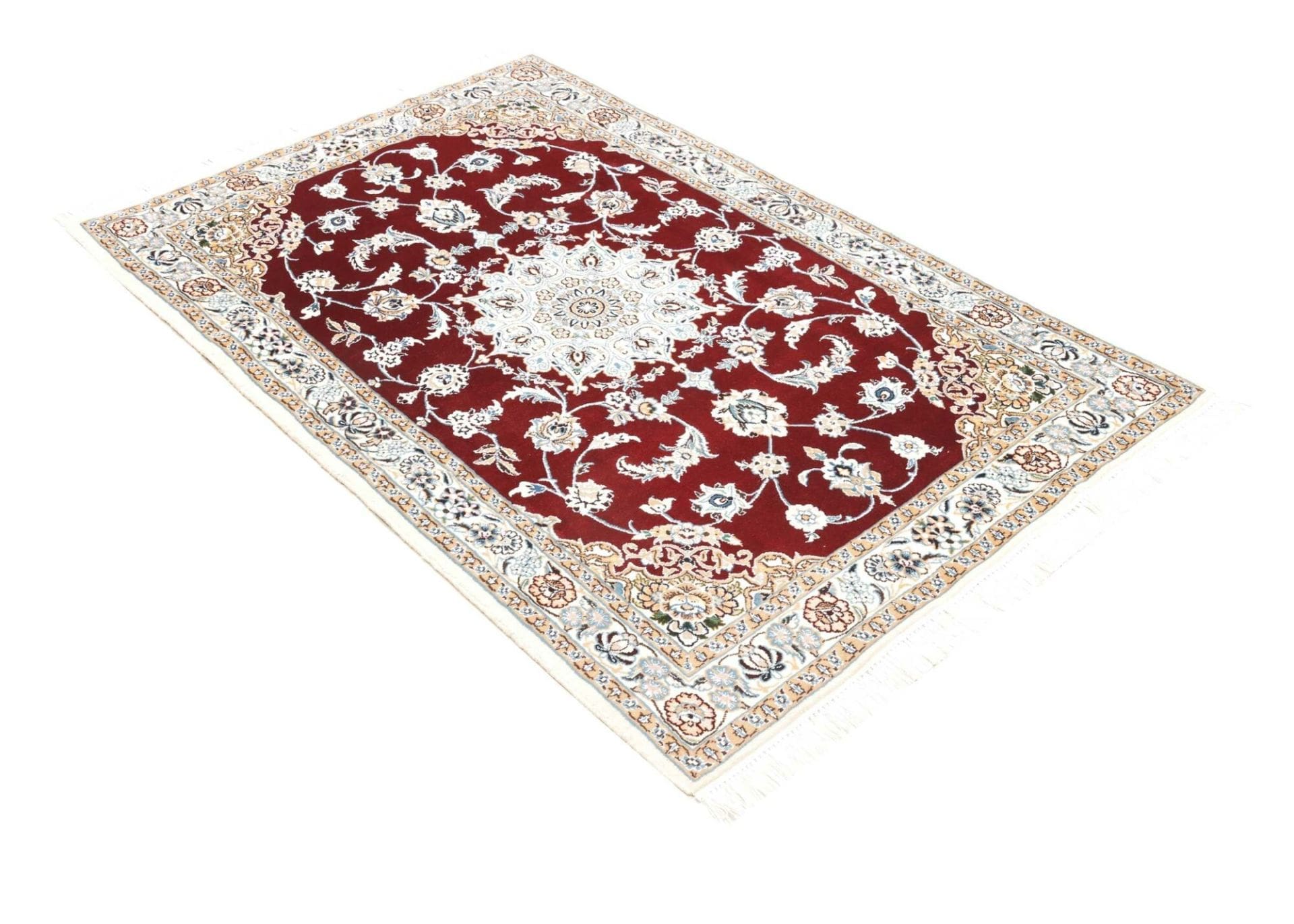 Nain Persian Rug — hand-knotted, 104 × 162 cm, Wool