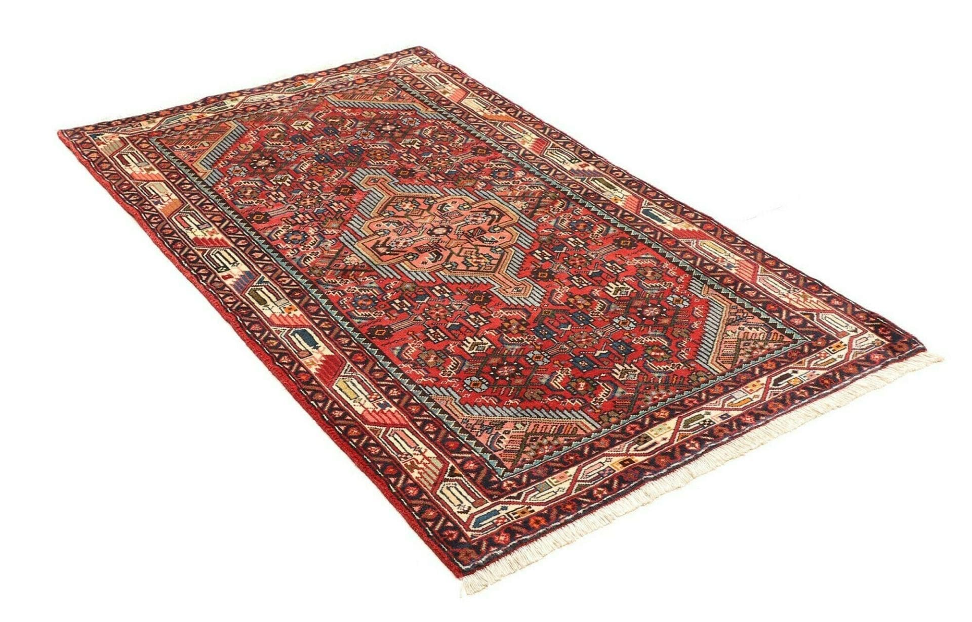 hamadan-teppich-101-x-160-cm-schurwolle-herati-muster-handgeknupft-2 Hamadan Herati Persian Rug 101 × 160 cm, Wool, hand-knotted