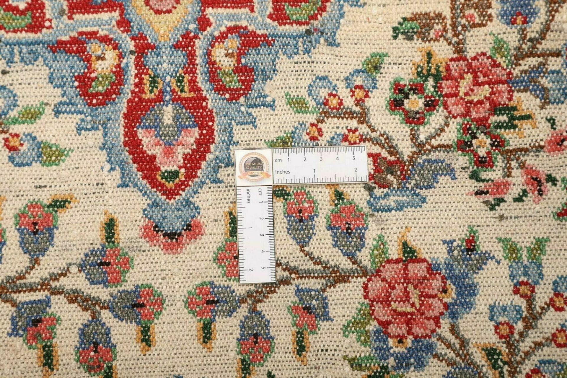 hamadan-teppich-88-x-133-cm-herati-muster-schurwolle-handgeknupft-8 Hand-Knotted Wool Hamadan Herati Persian Rug, 88 × 133 cm
