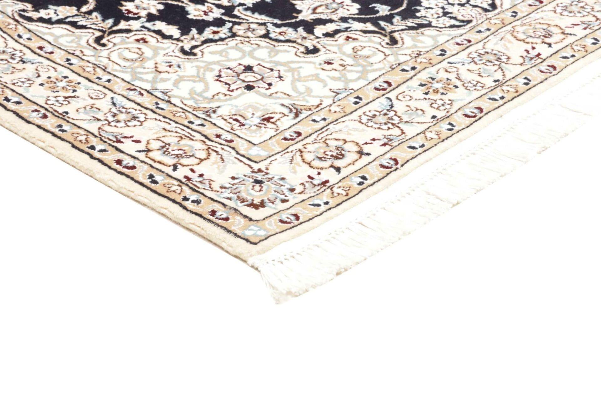 Hand-Knotted Wool Nain Persian Rug, 100 × 152 cm