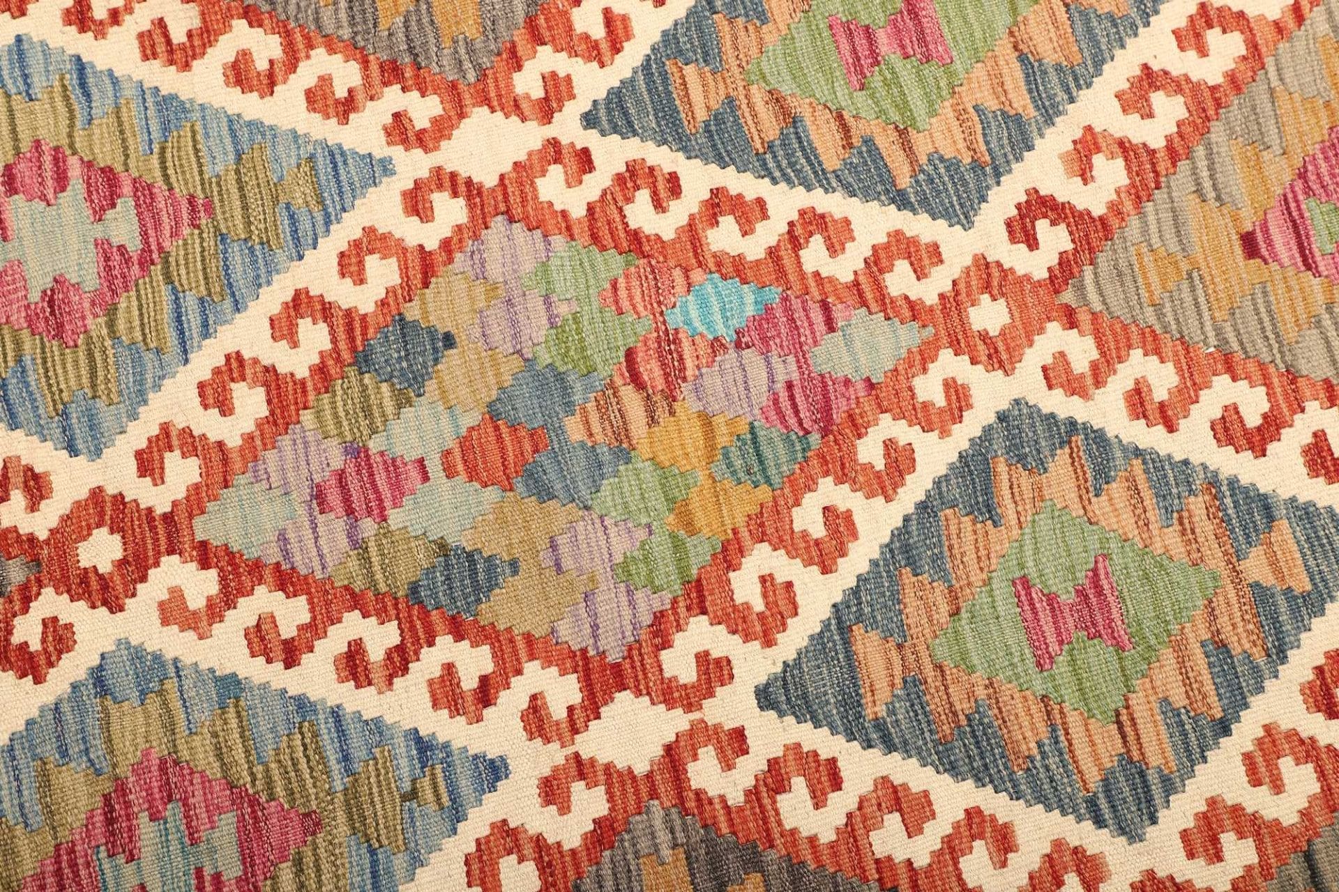 kelim-teppich-103-x-156-cm-handgewebt-rustikales-flair-wolle-3 Hand-Woven Wool Kilim Pakistani Rug, 103 × 156 cm