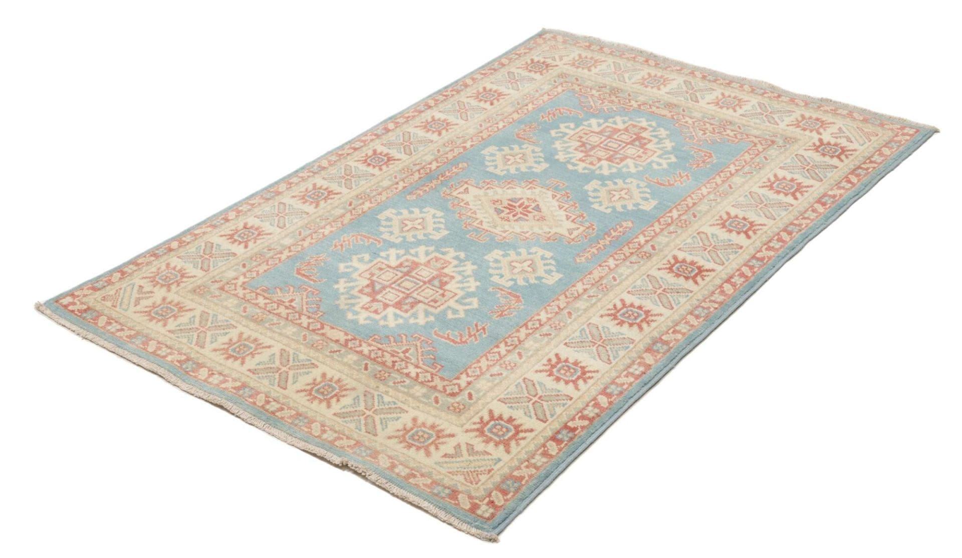 Kazak Pakistani Rug — hand-knotted, 102 × 149 cm, Wool