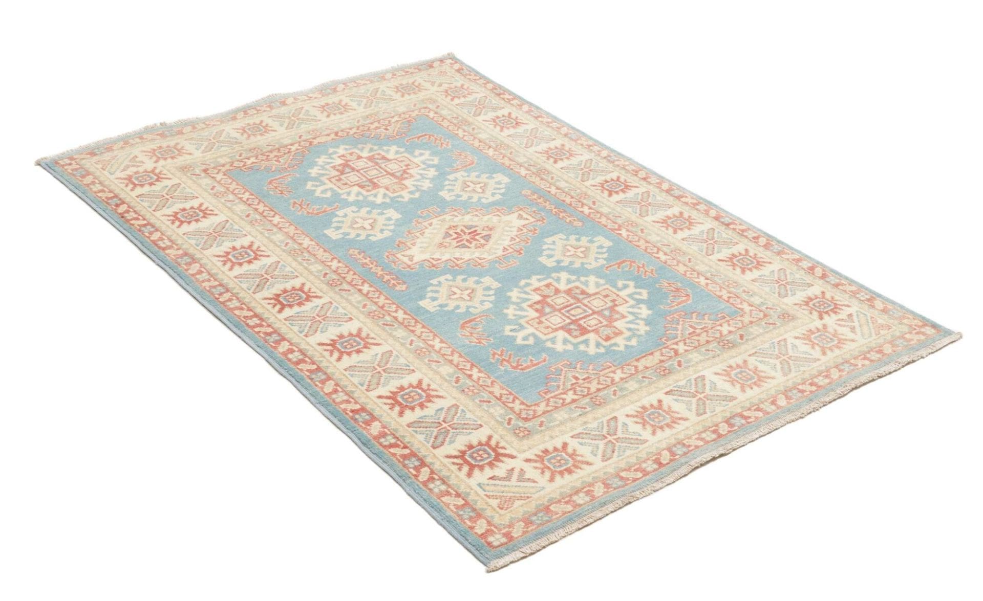 Kazak Pakistani Rug — hand-knotted, 102 × 149 cm, Wool