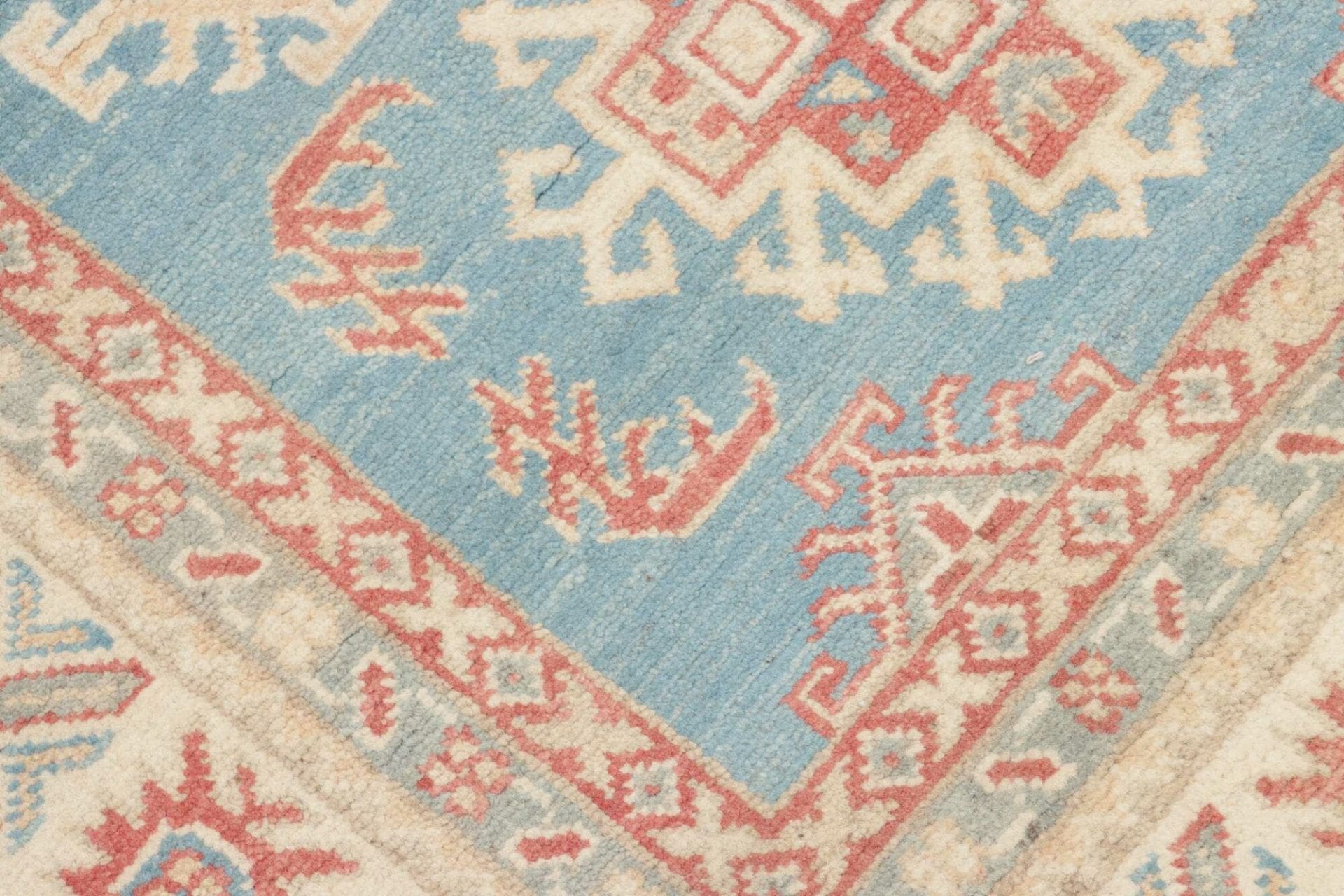 Kazak Pakistani Rug — hand-knotted, 102 × 149 cm, Wool