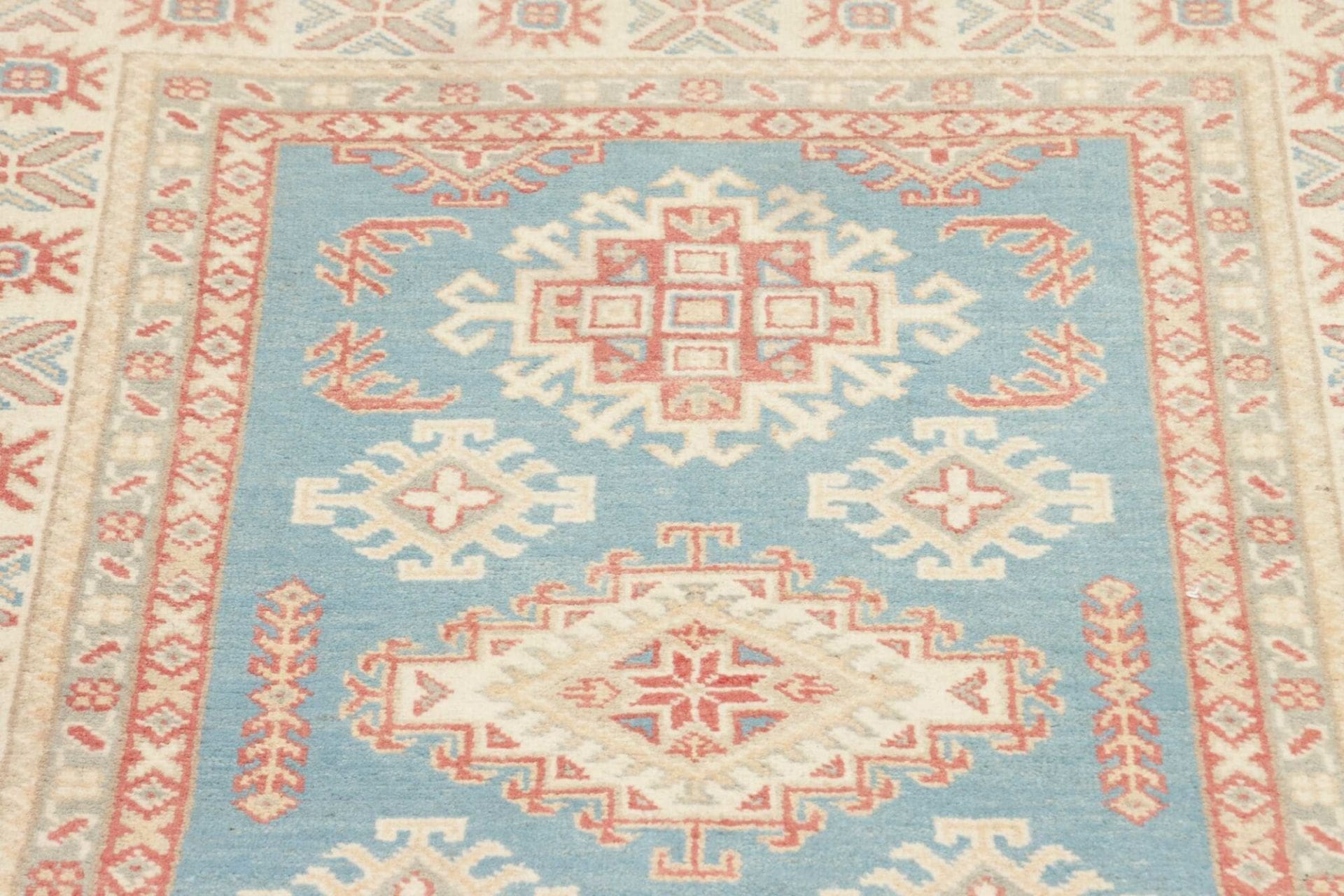 Kazak Pakistani Rug — hand-knotted, 102 × 149 cm, Wool