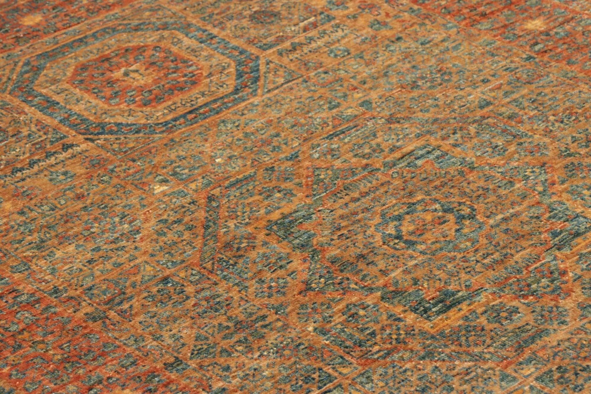 Hand-Knotted Wool Mamluk Pakistani Rug, 103 × 158 cm
