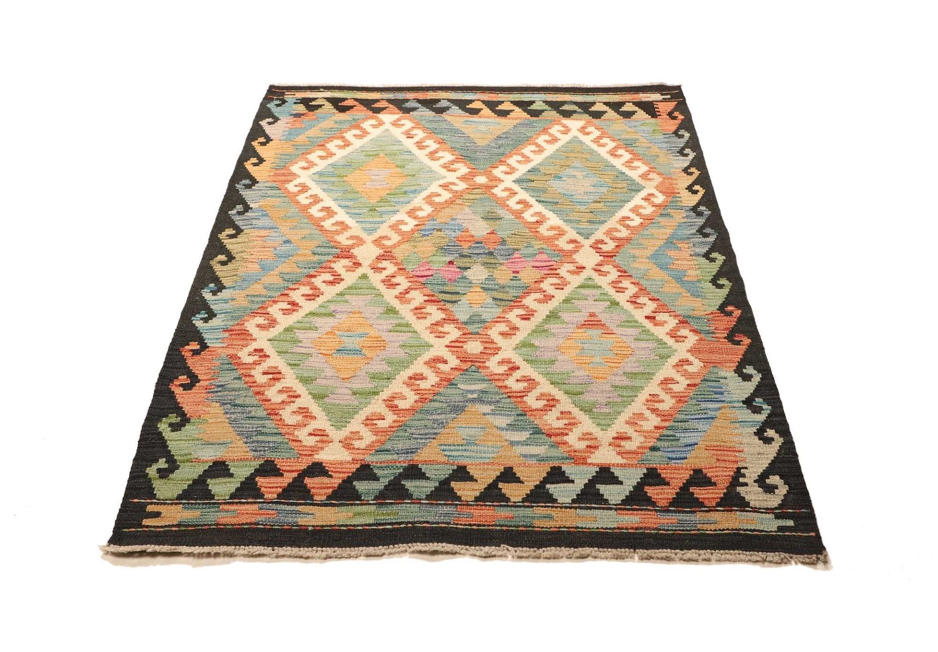 Kilim Pakistani Rug — hand-woven, 106 × 156 cm, Wool