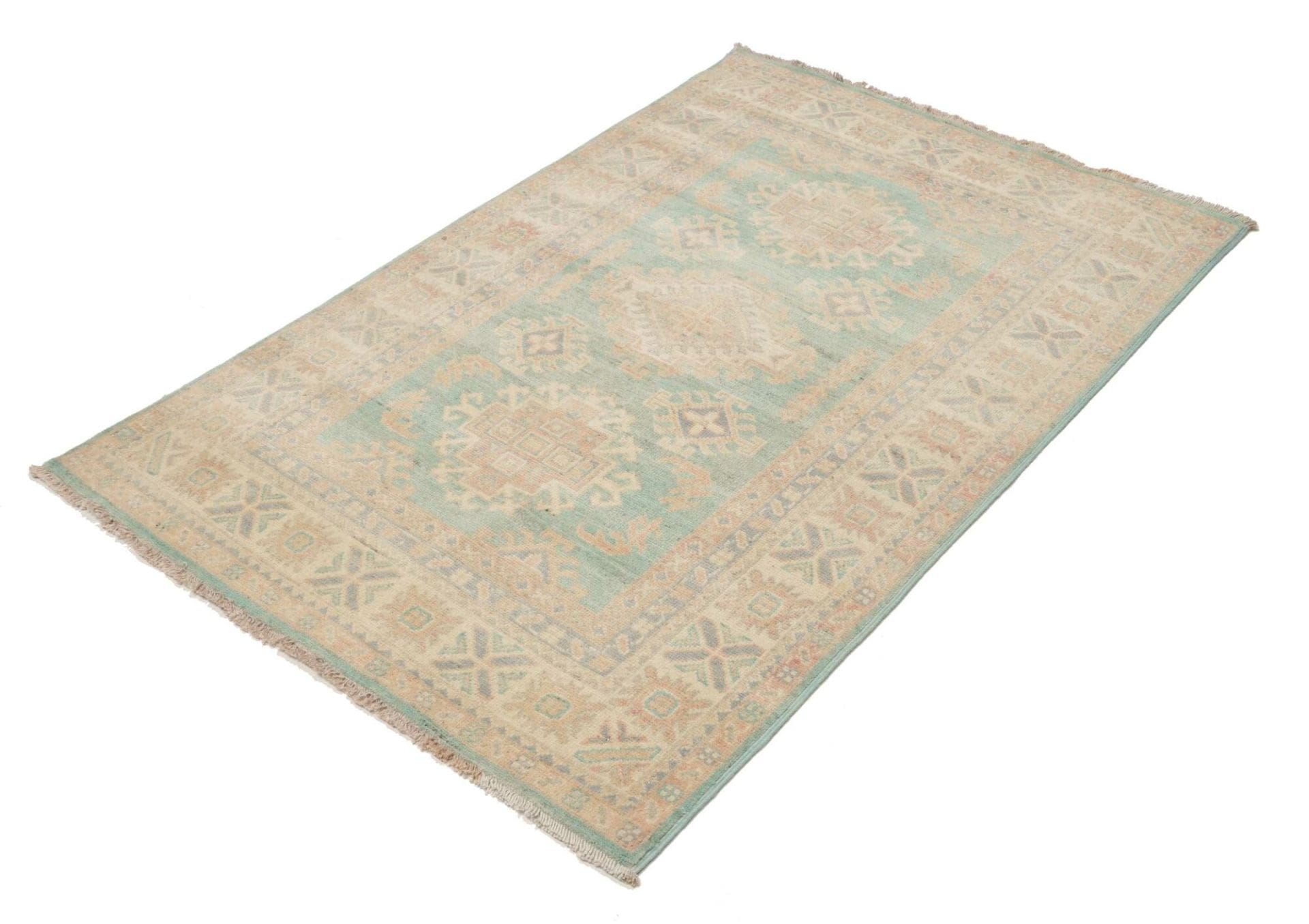 Kazak Pakistani Rug 106 × 151 cm, Wool, hand-knotted