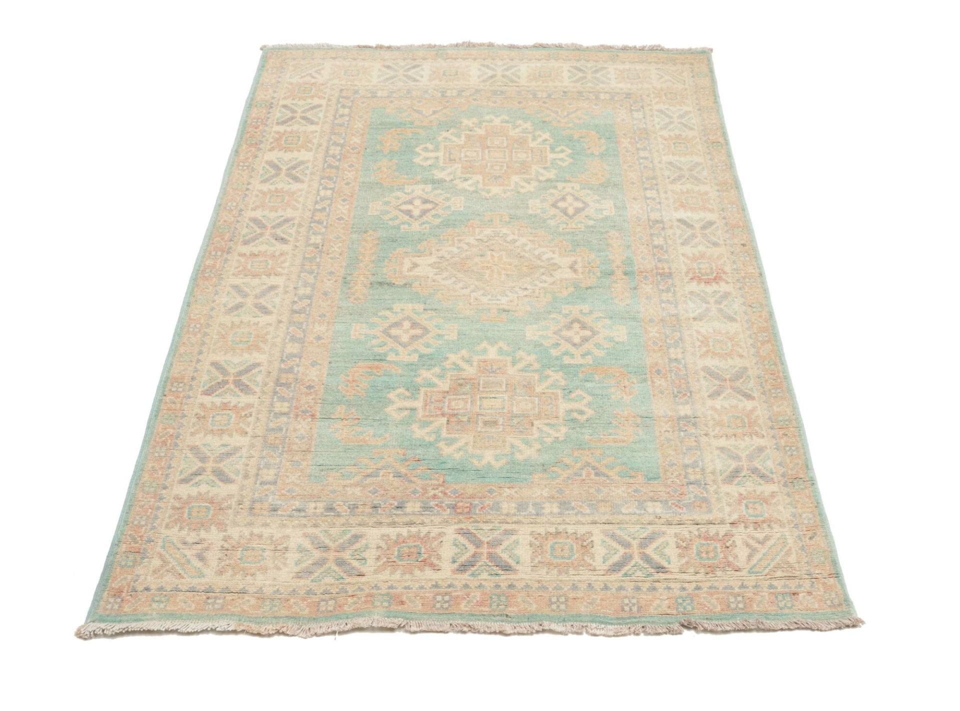 Kazak Pakistani Rug 106 × 151 cm, Wool, hand-knotted